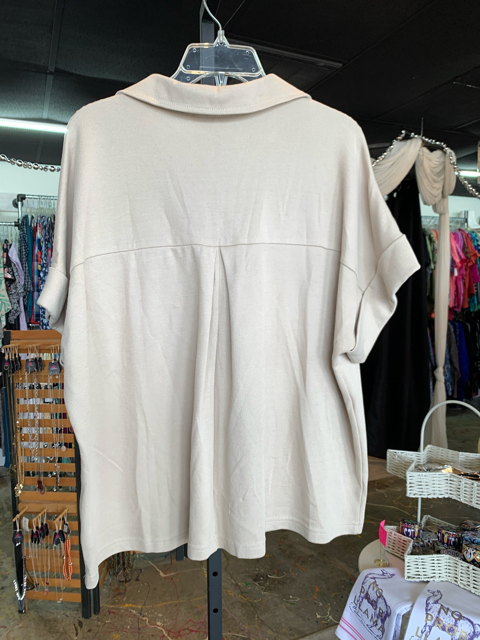 SHE + SKY Womens Tops Size L Blouse