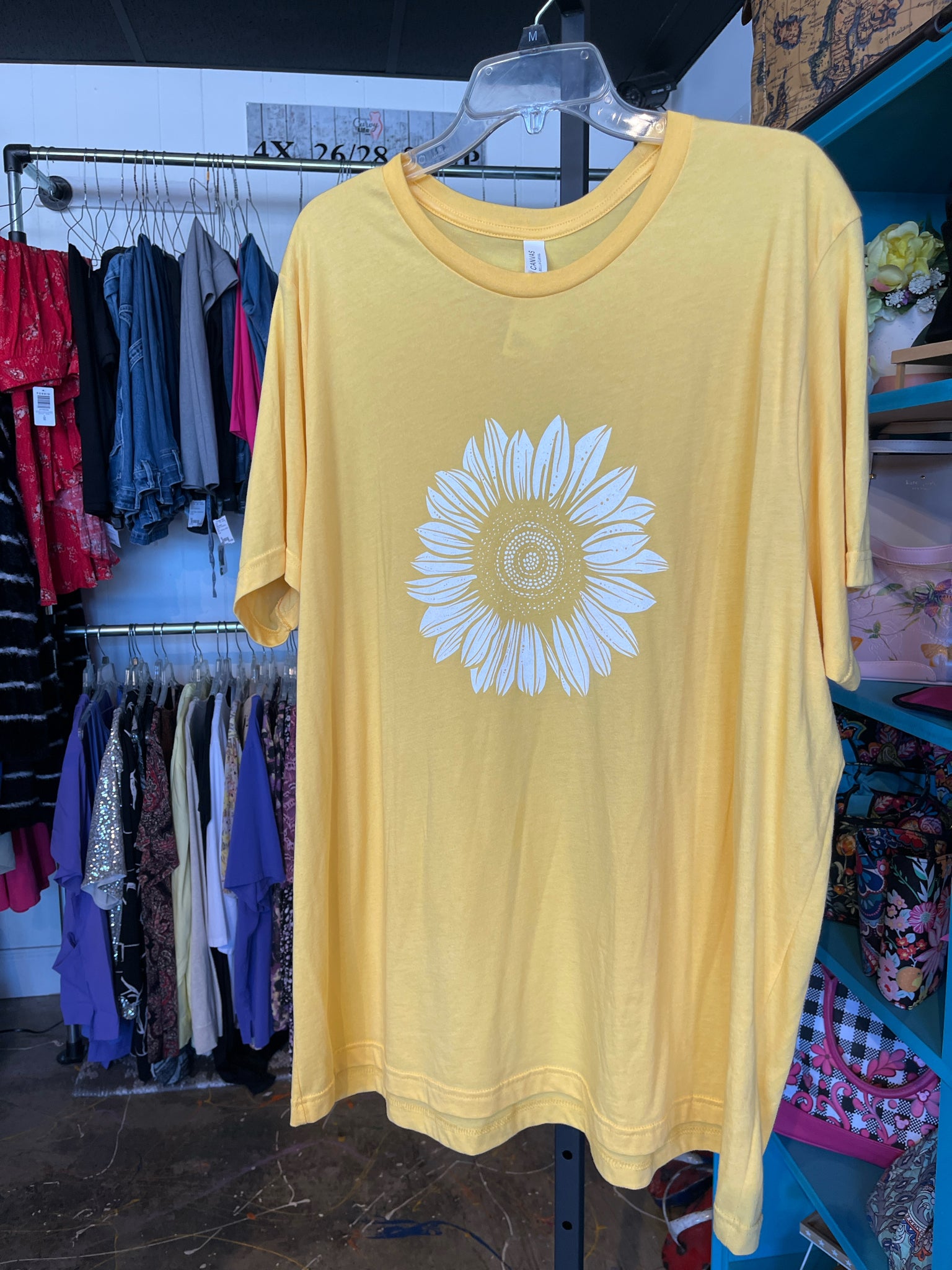 Canvas Plus Tops Size 3X Shirt