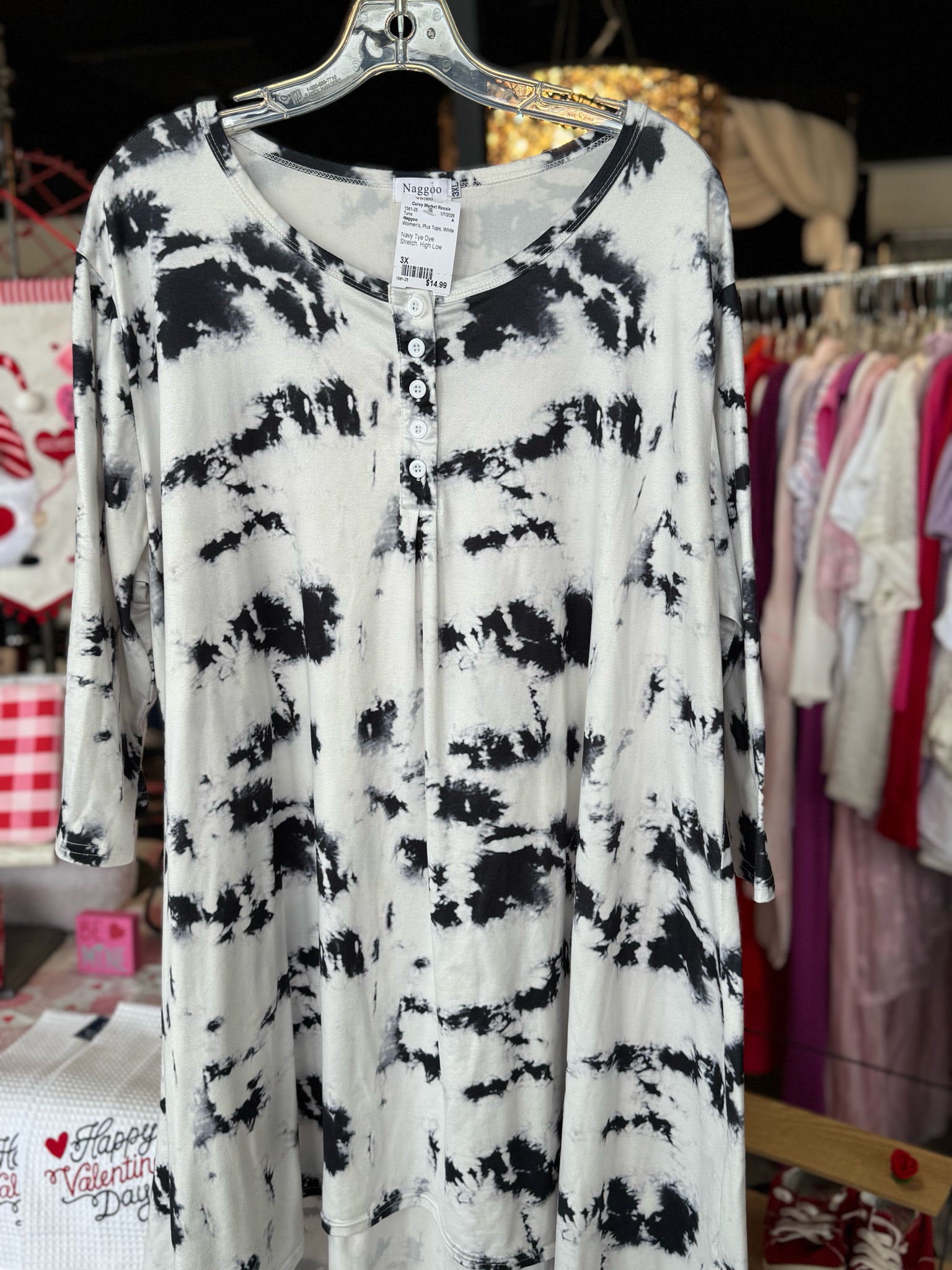 Naggoo Plus Tops Size 3X Tunic