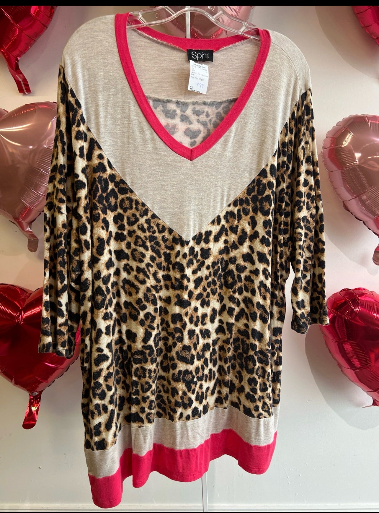 SPIN. Plus Tops Size 3X Shirt