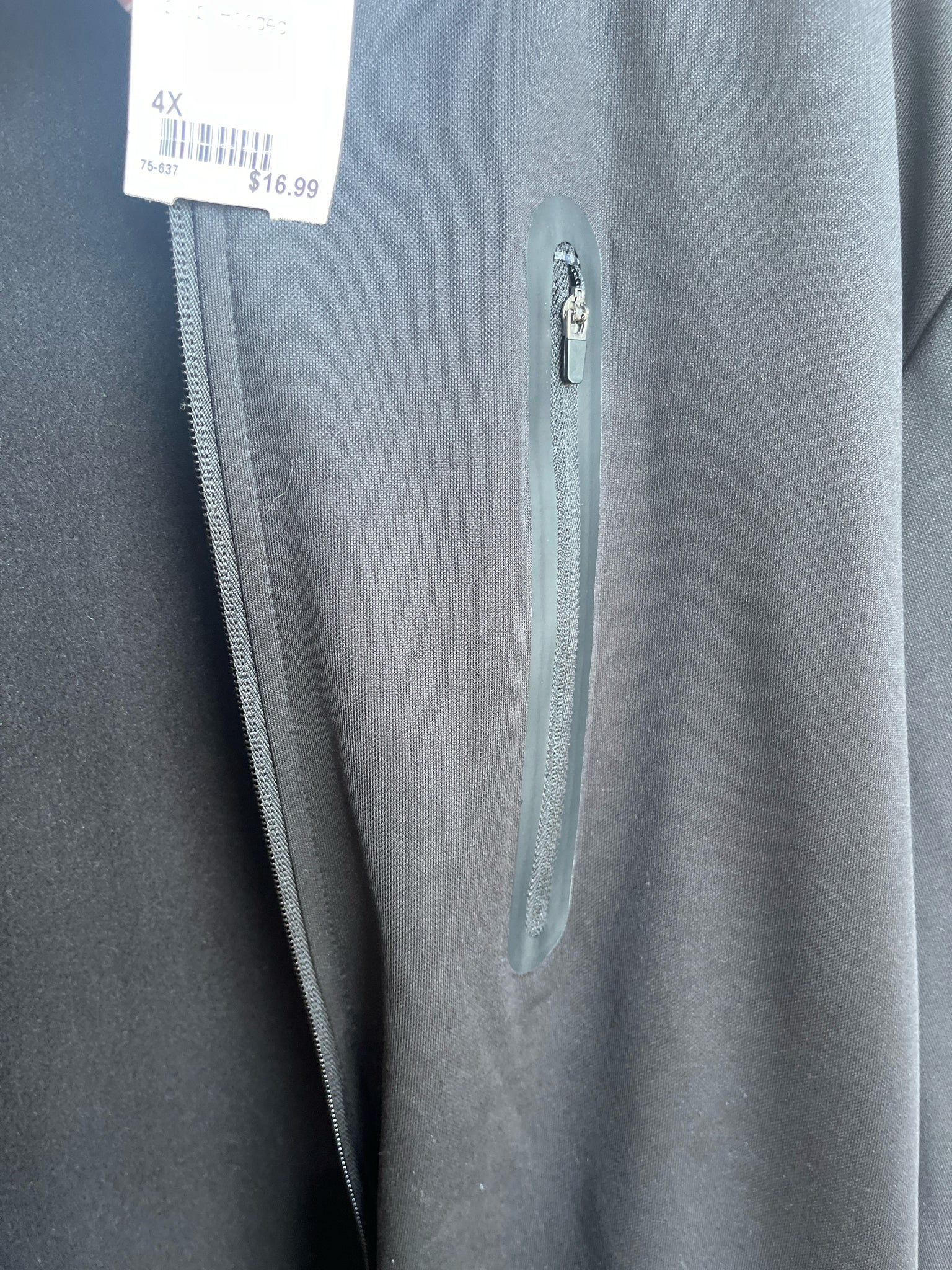 ZELOS Plus Outerwear Size 4X Jacket