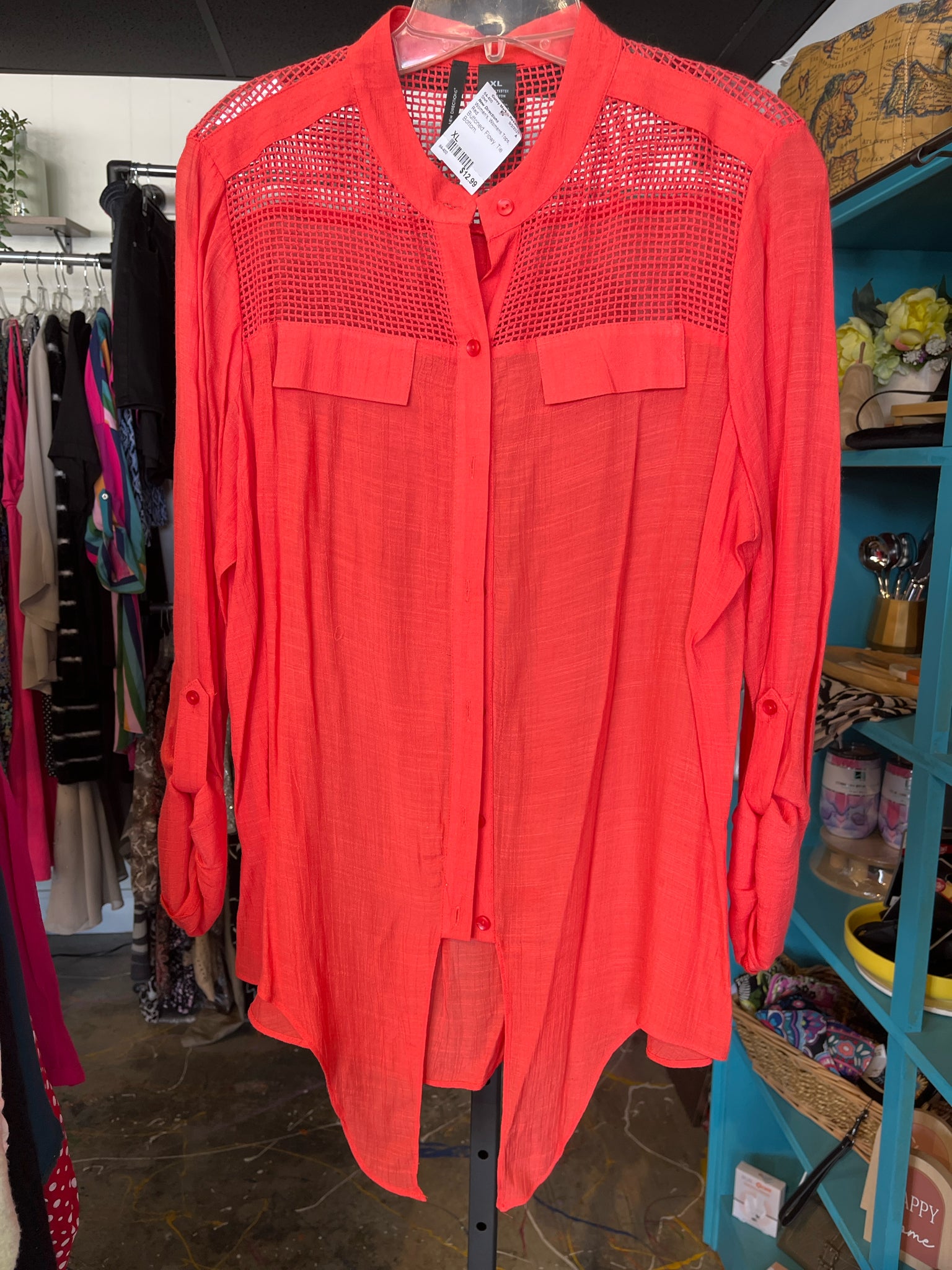 New Directions Womens Tops Size XL Shirt