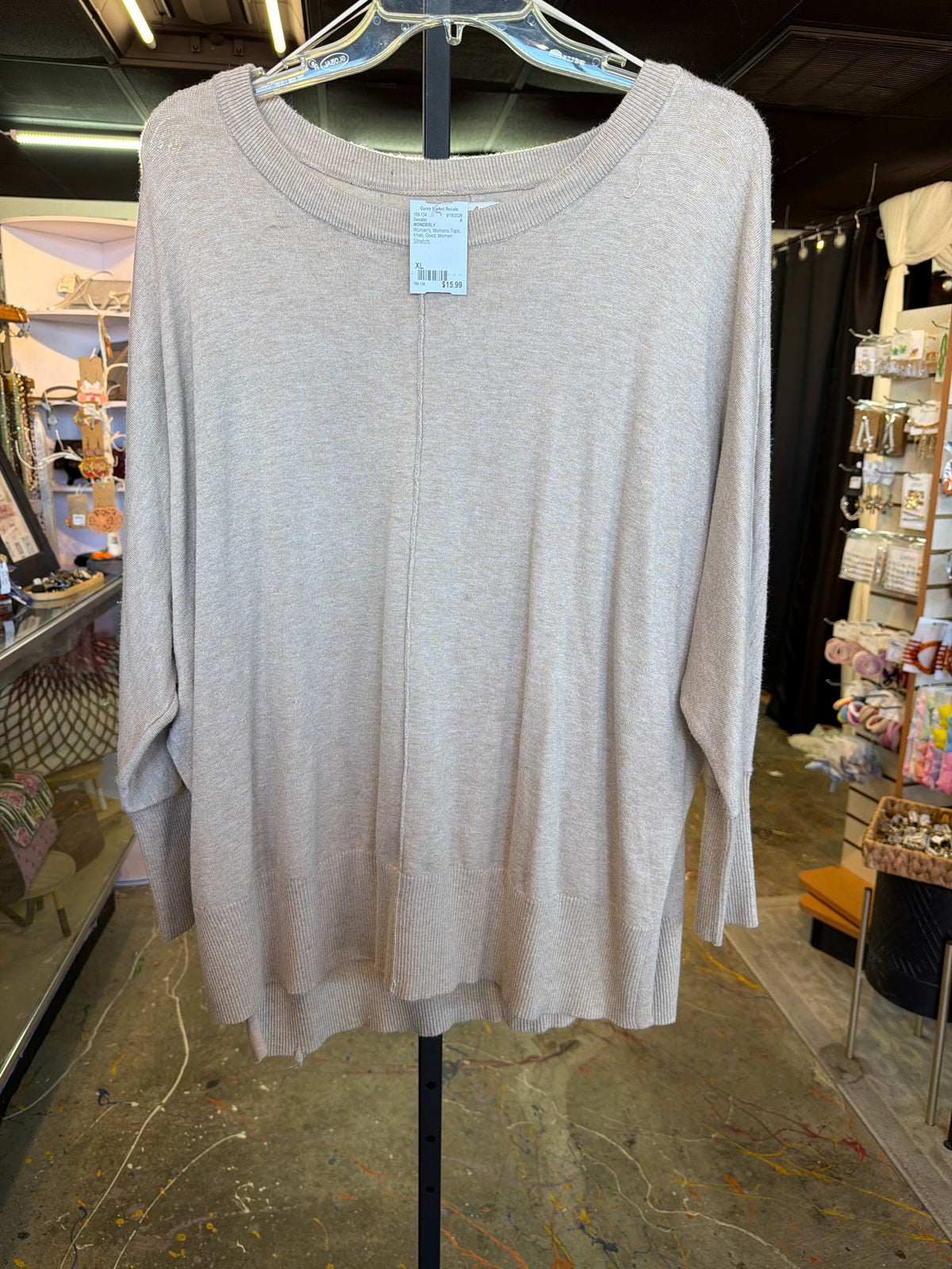 WONDERLY Womens Tops Size XL Sweater