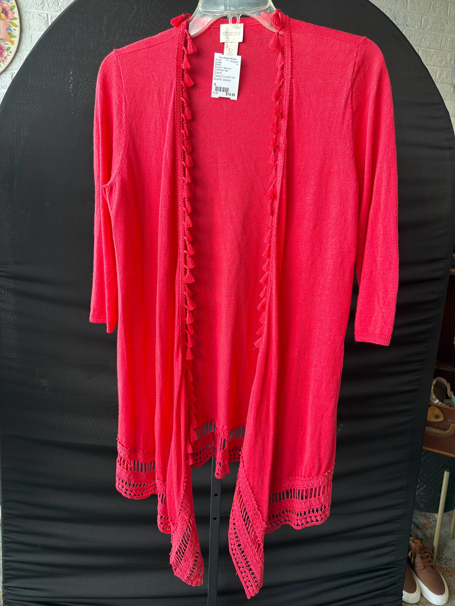 Chicos Womens Outerwear Size 0 Cardigan