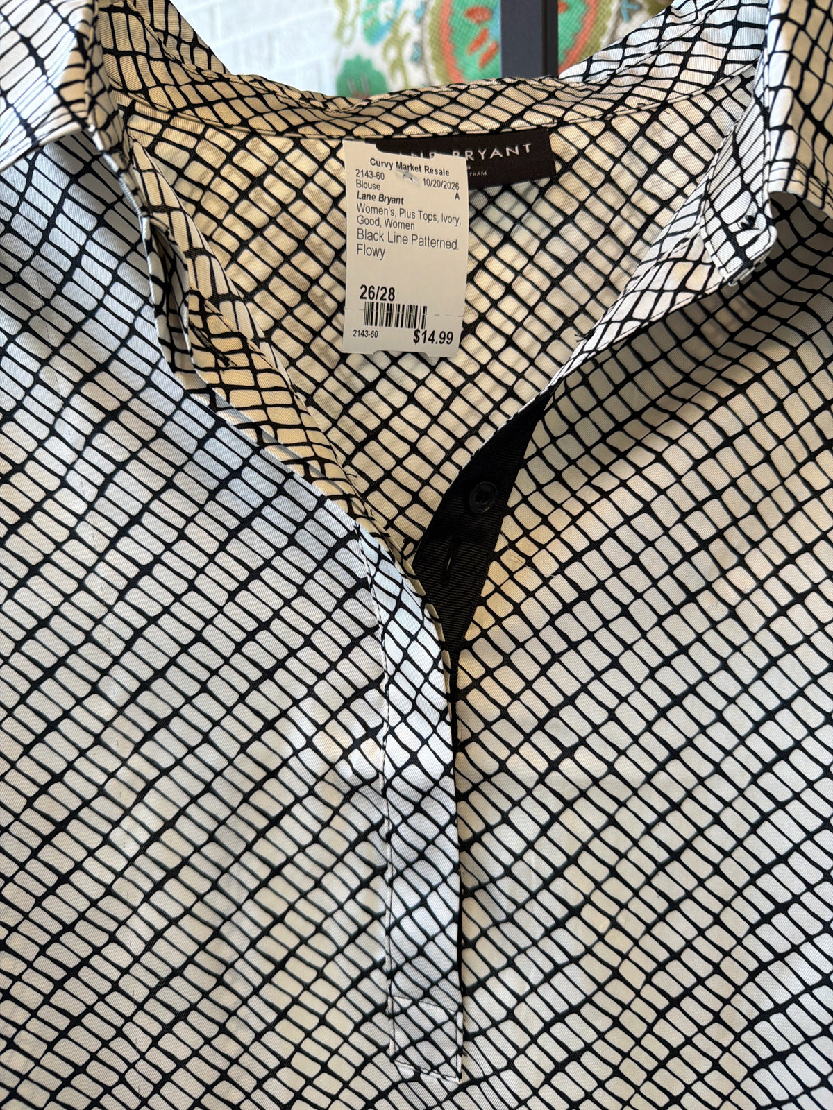 Lane Bryant Plus Tops Size 26/28 Blouse