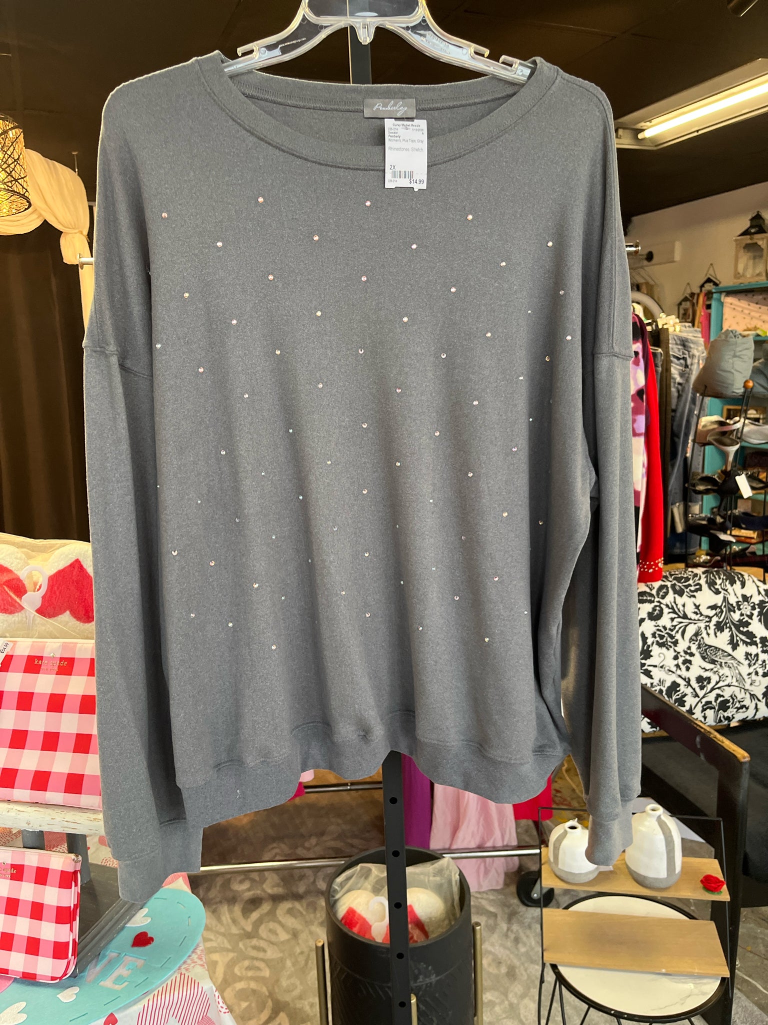 Pemberly Plus Tops Size 2X Sweater