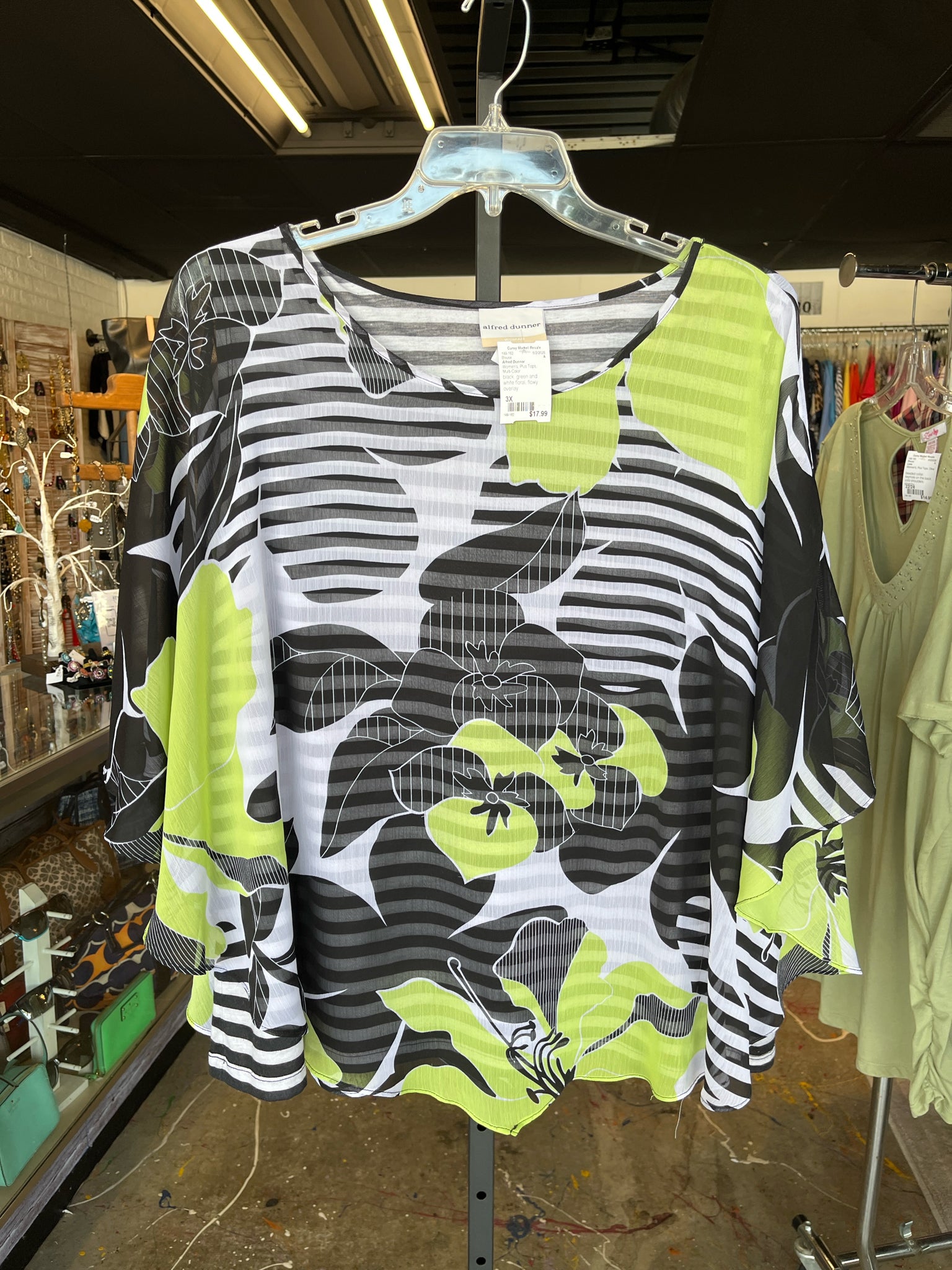 Alfred Dunner Plus Tops Size 3X Blouse