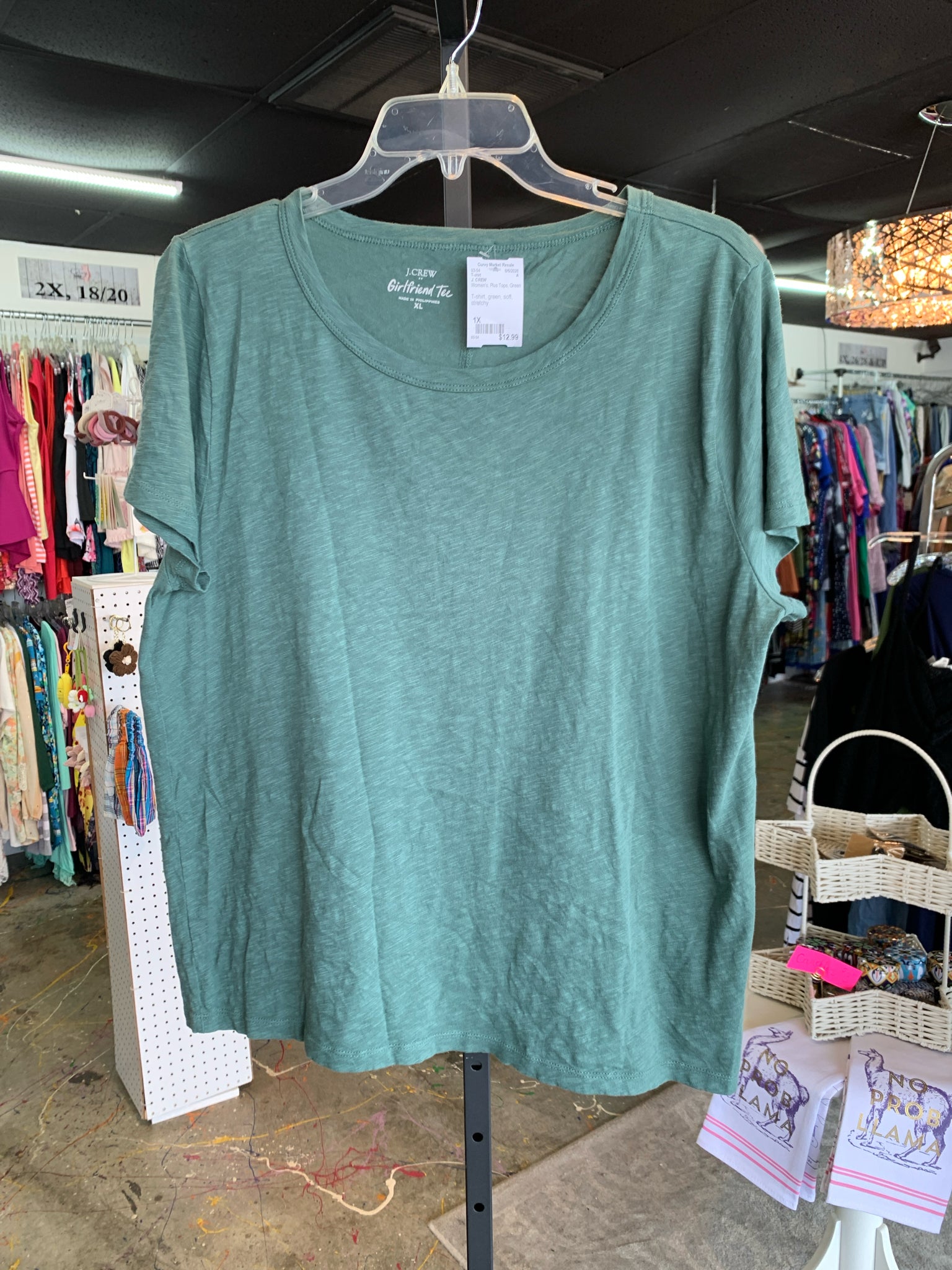 J. CREW Plus Tops Size 1X T-shirt
