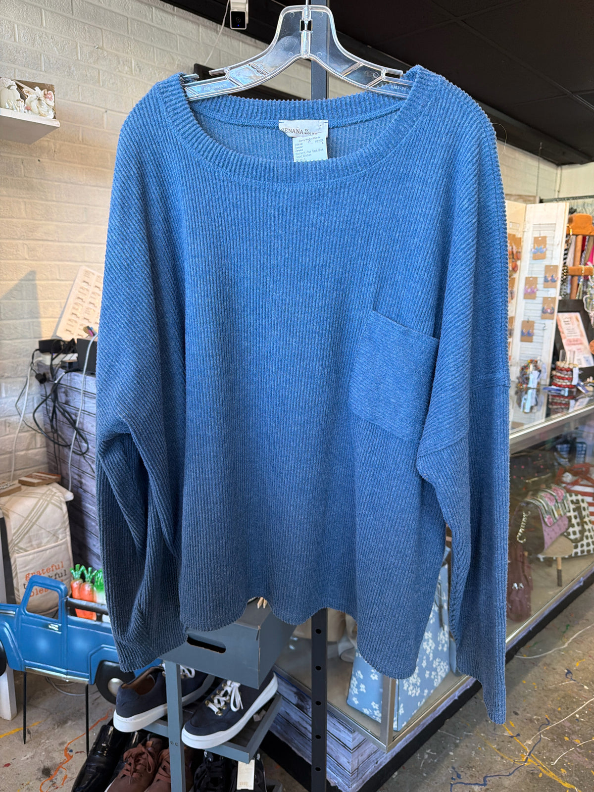 Zenana Plus Tops Size 3X Sweater