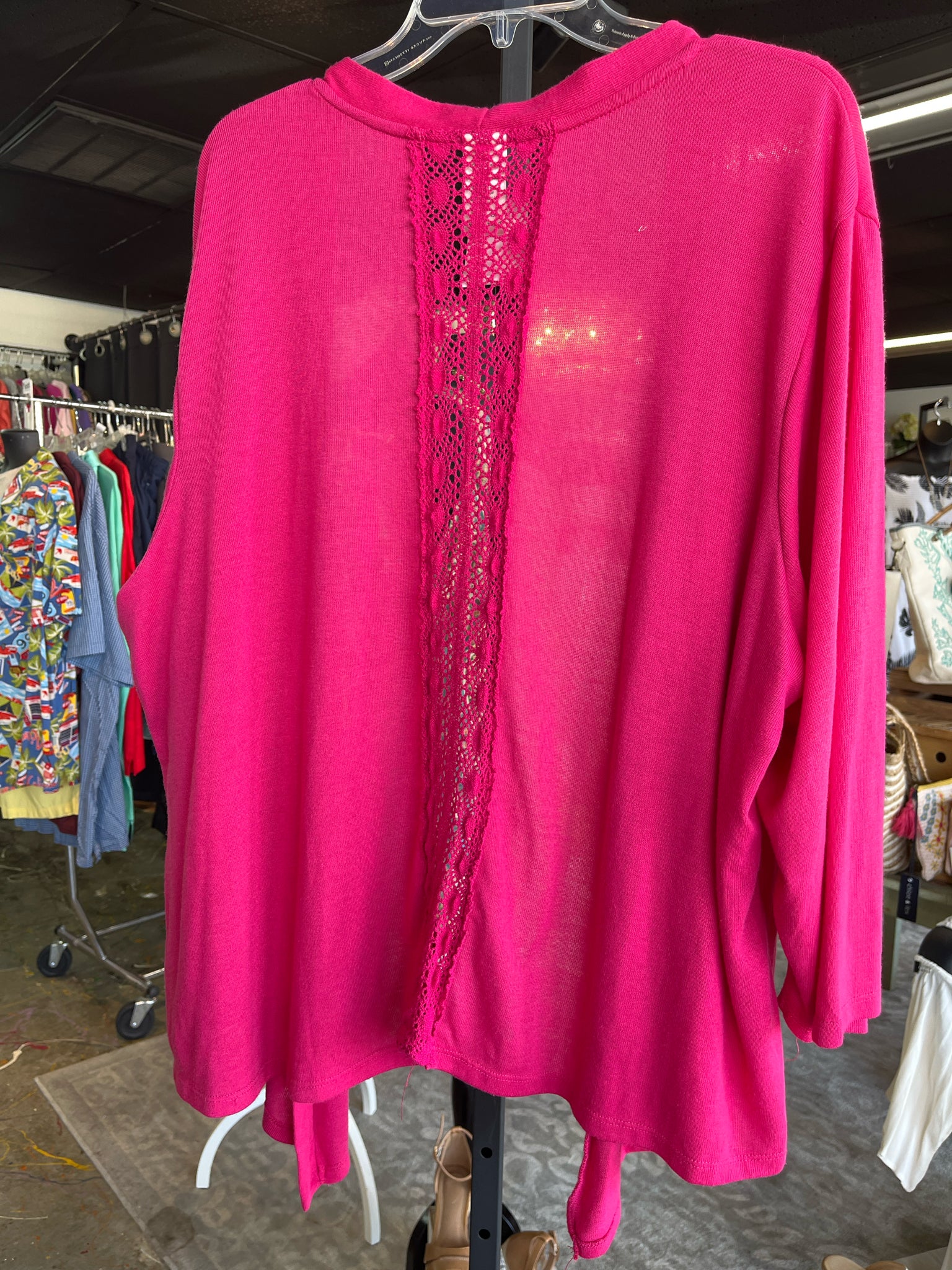 Terra & Sky Plus Outerwear Size 24/26 Cardigan