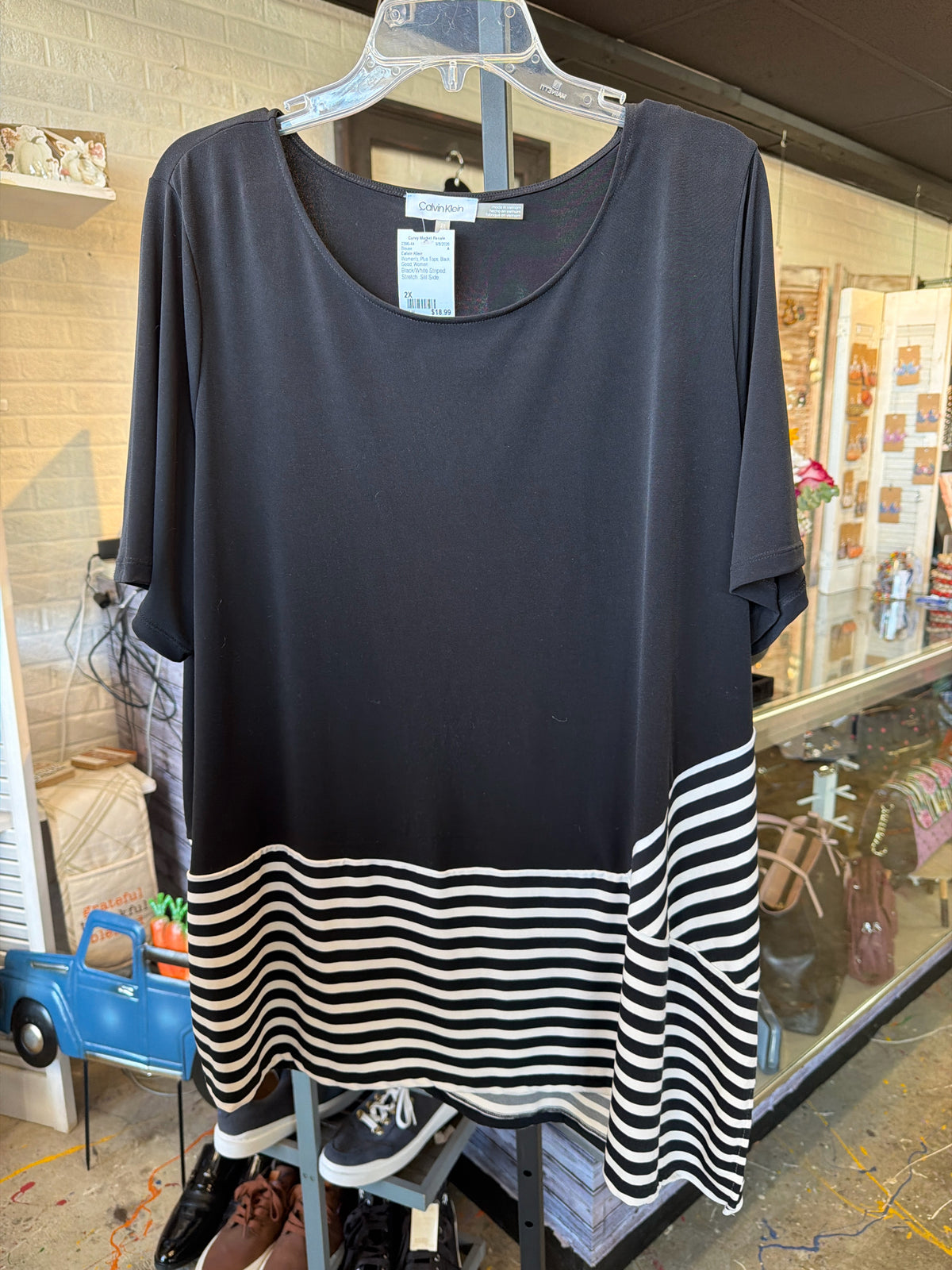 Calvin Klein Plus Tops Size 2X Blouse