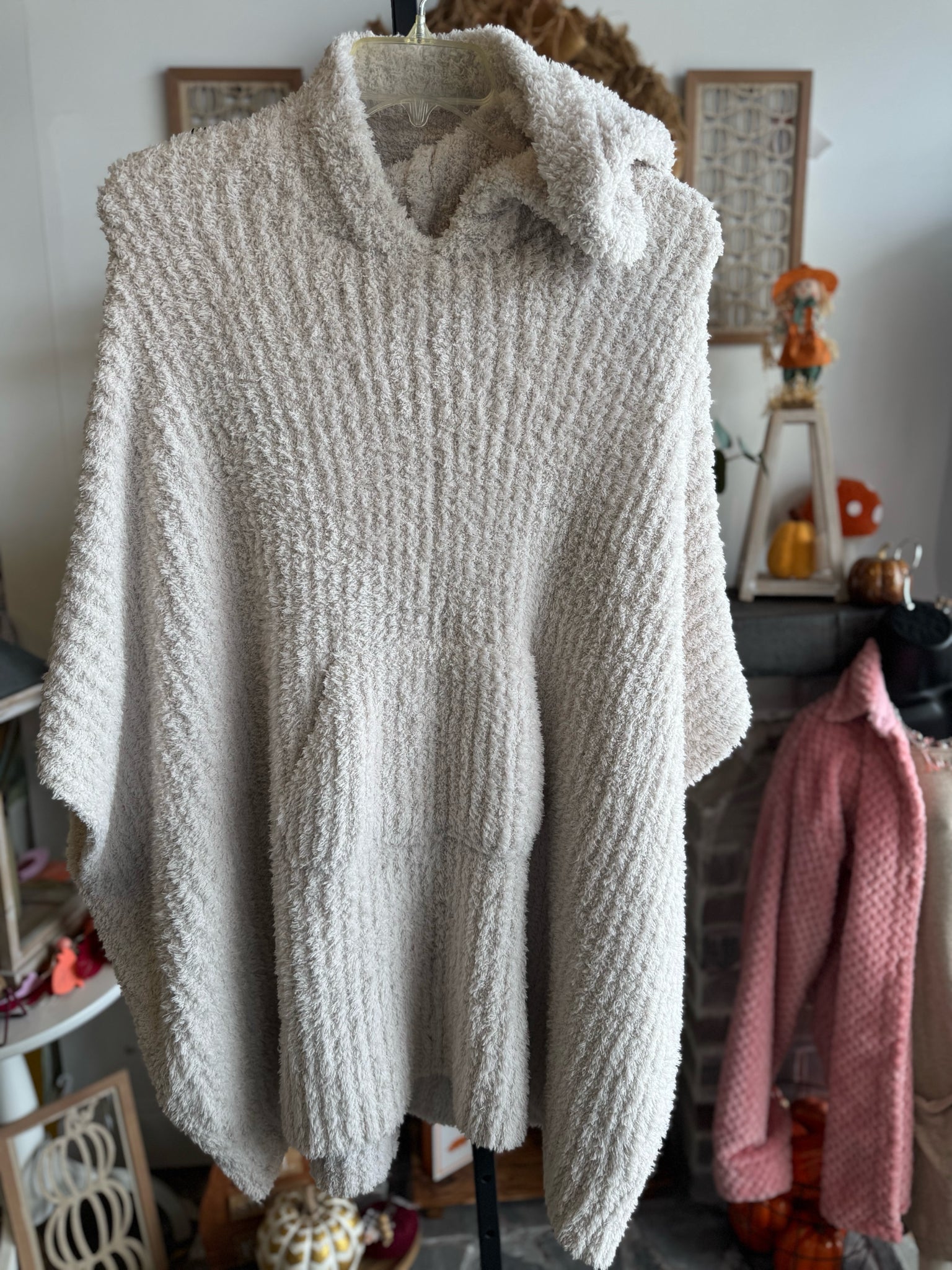 Barefoot Dreams White Shawl