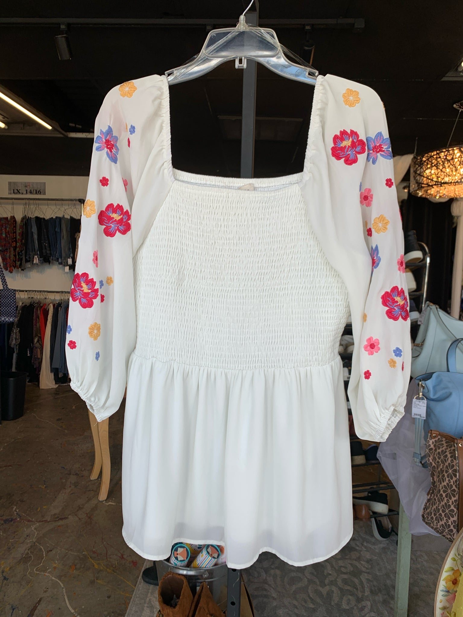 SAVANNA JANE Womens Tops Size L Blouse