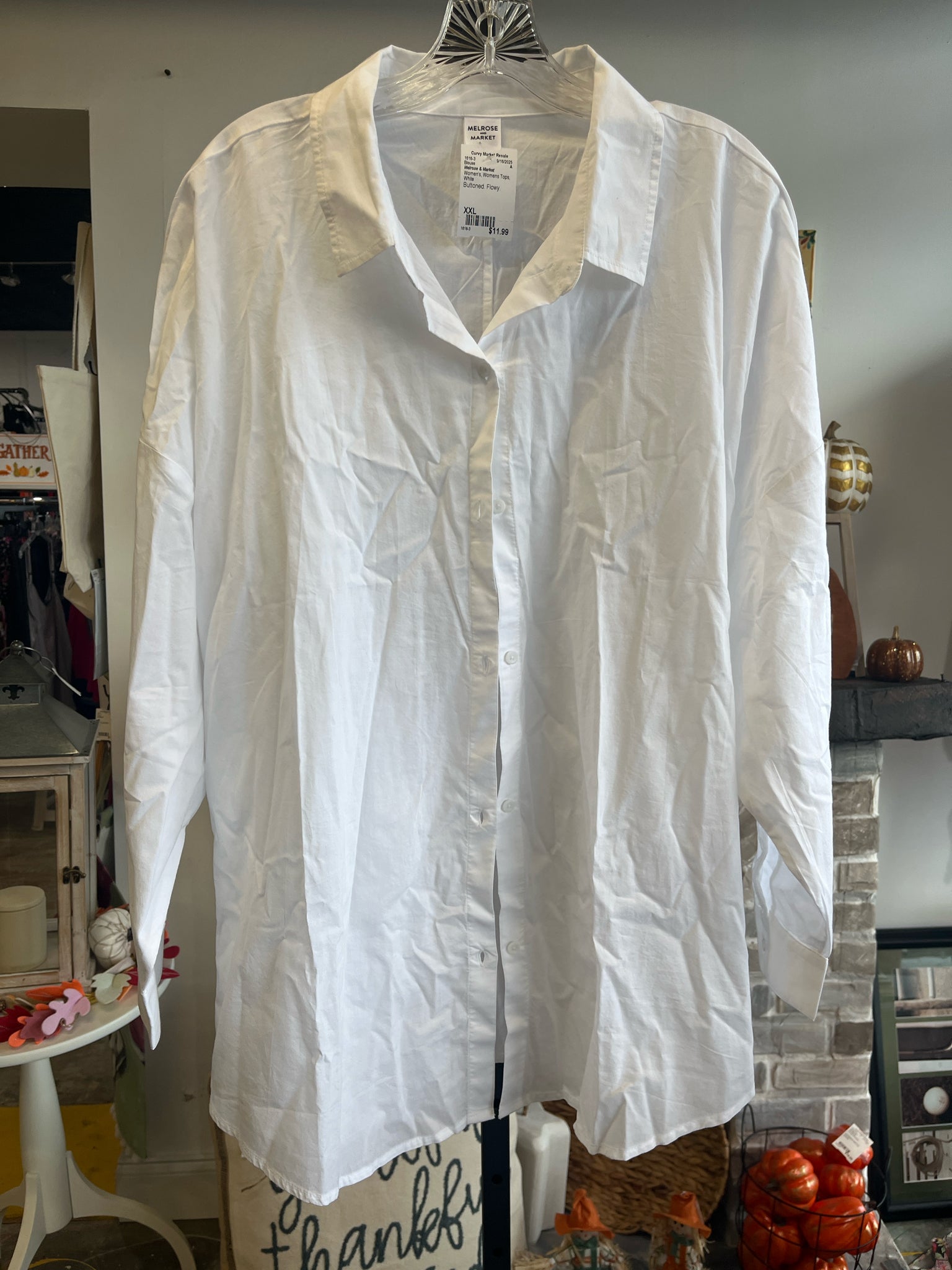 Melrose & Market Womens Tops Size XXL Blouse