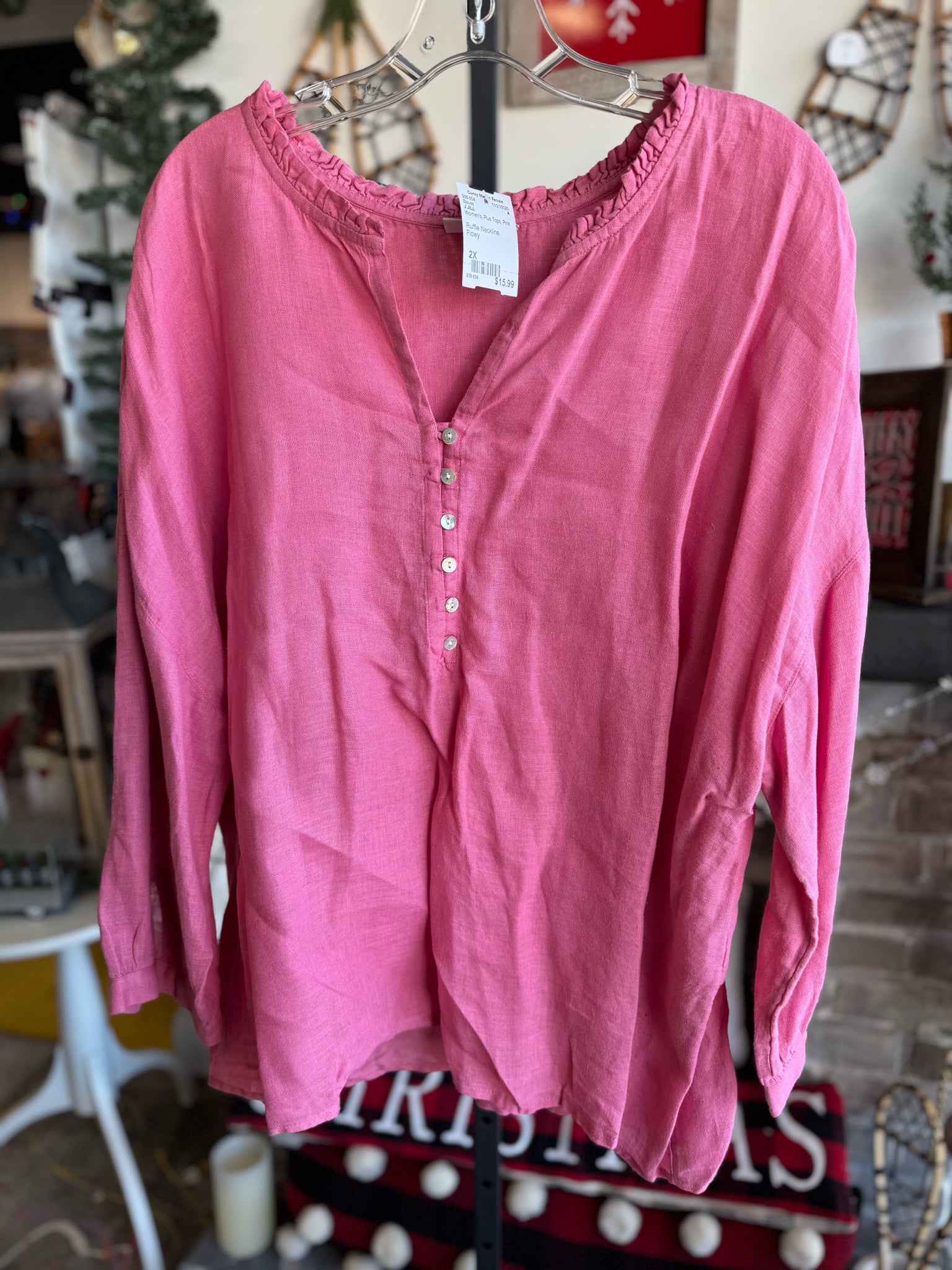 J.JILL Plus Tops Size 2X Blouse