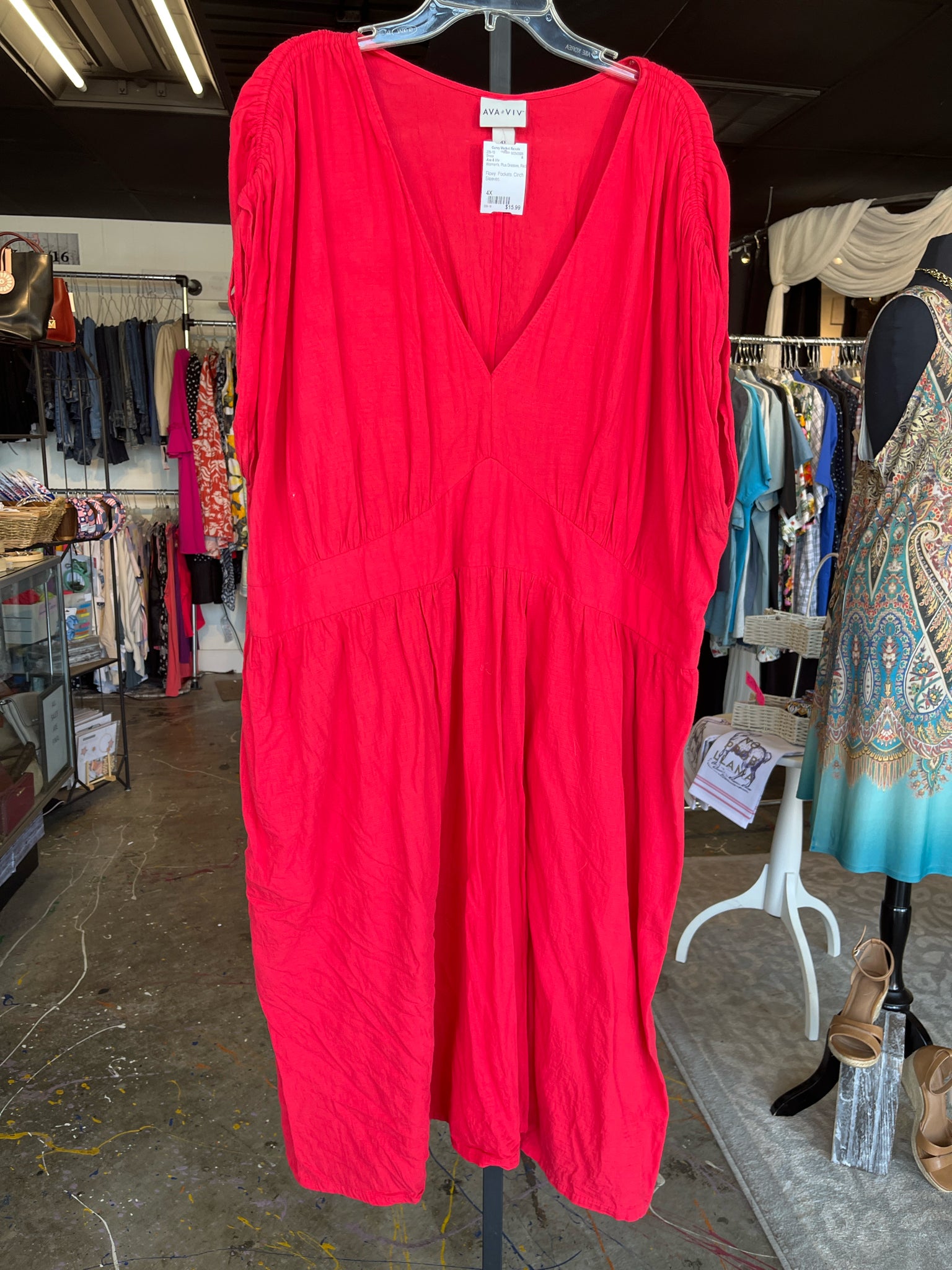 Ava & Viv Plus Dresses Size 4X Dress