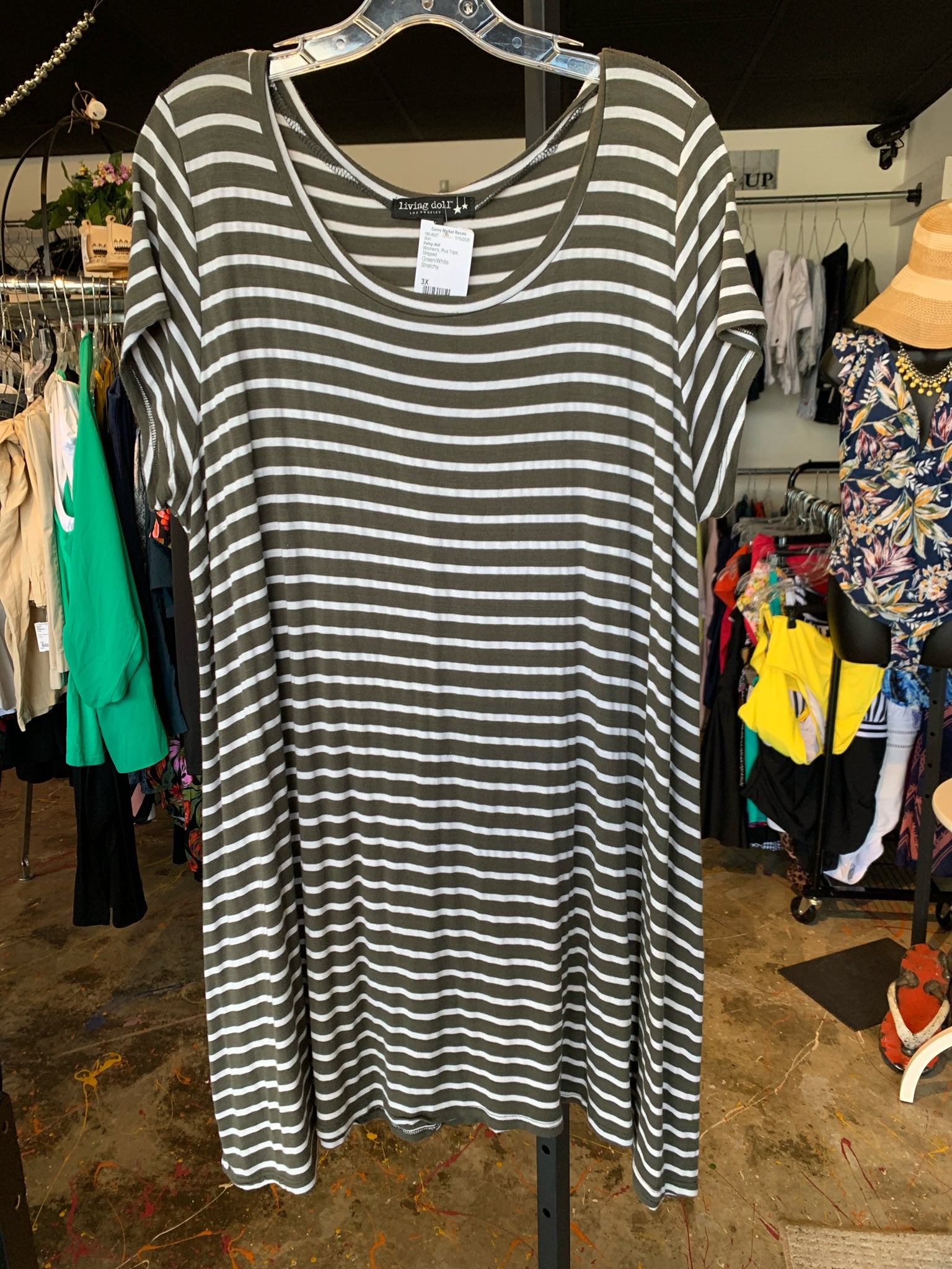 living doll Plus Tops Size 3X Shirt