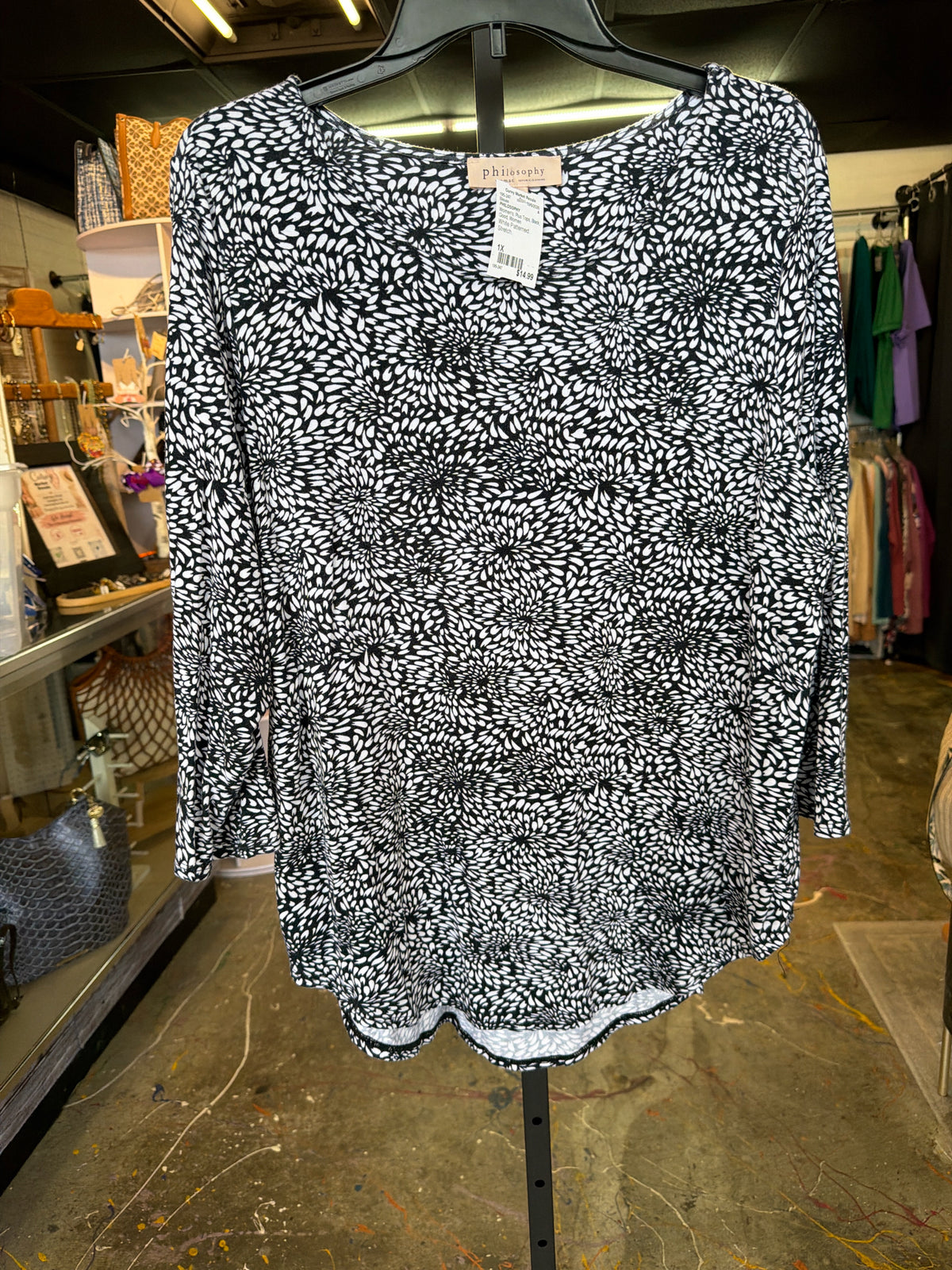 PHILOSOPHY Plus Tops Size 1X Blouse