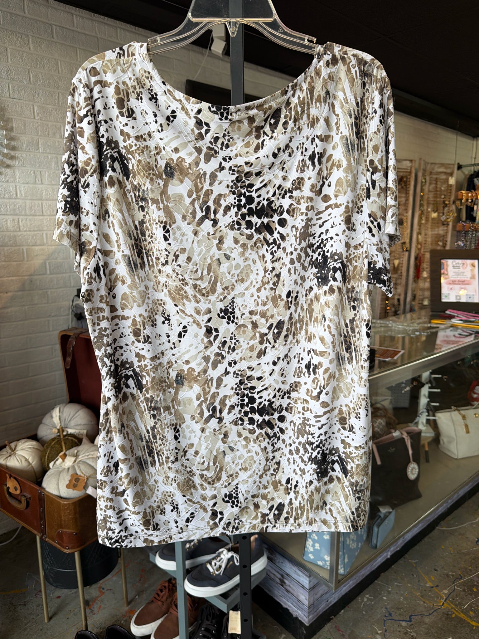 JM COLLECTION Womens Tops Size XL Blouse