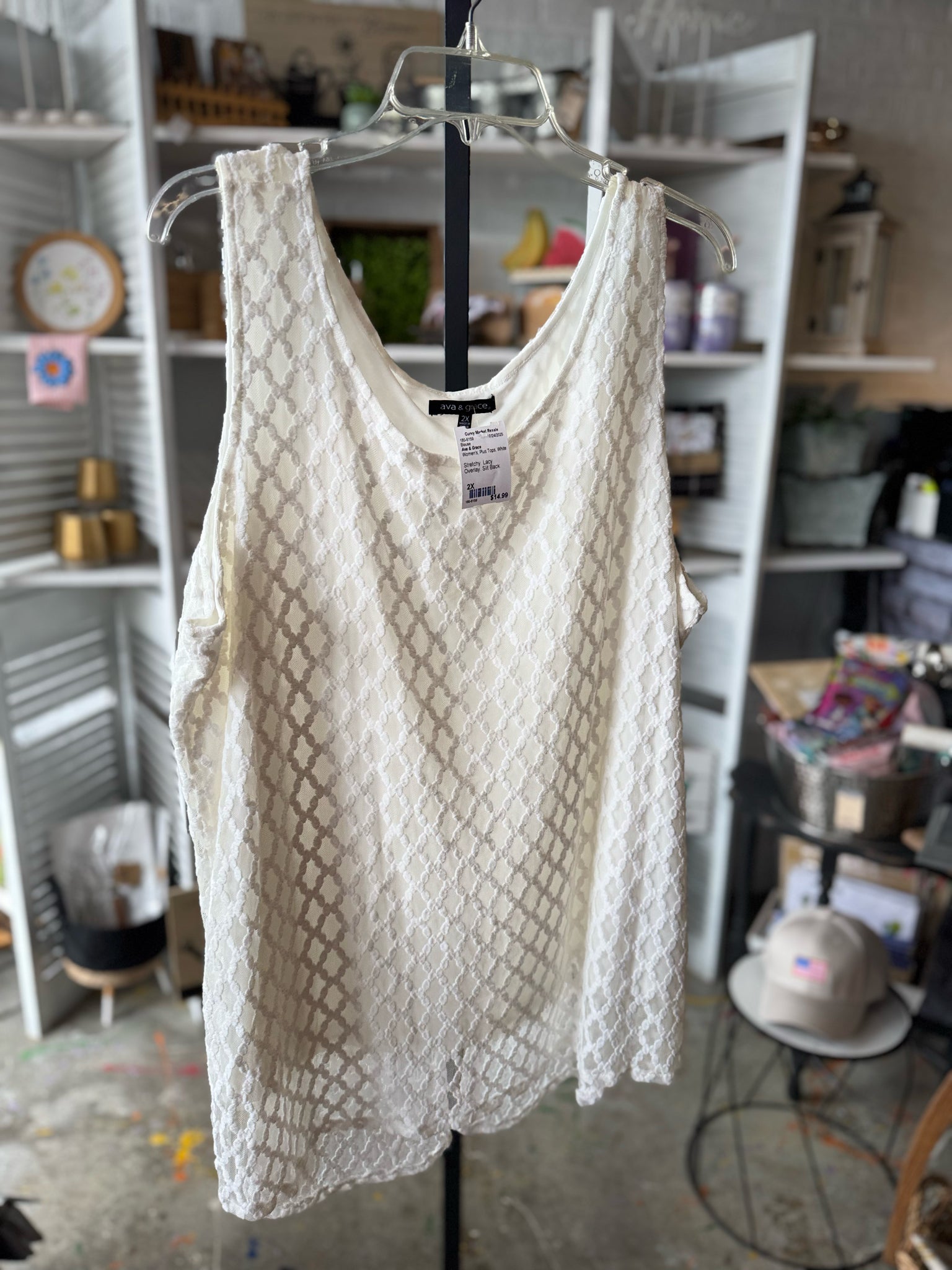 Ava & Grace Plus Tops Size 2X Blouse