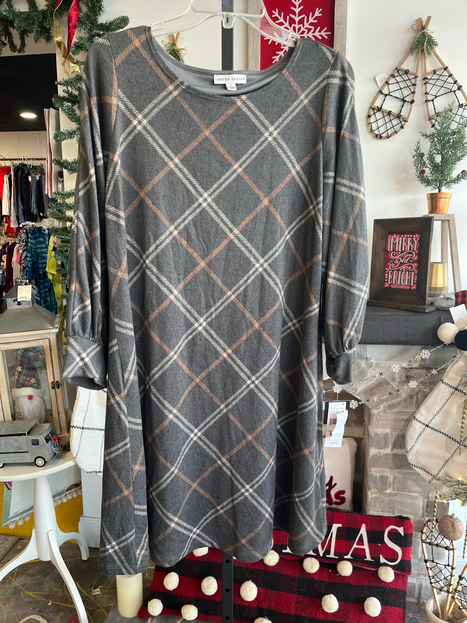 Sandra Darren Womens Dresses Size L Dress