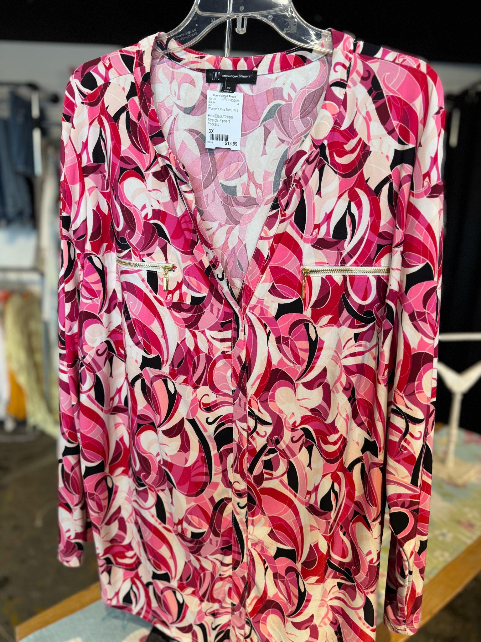 Inc Plus Tops Size 3X Blouse