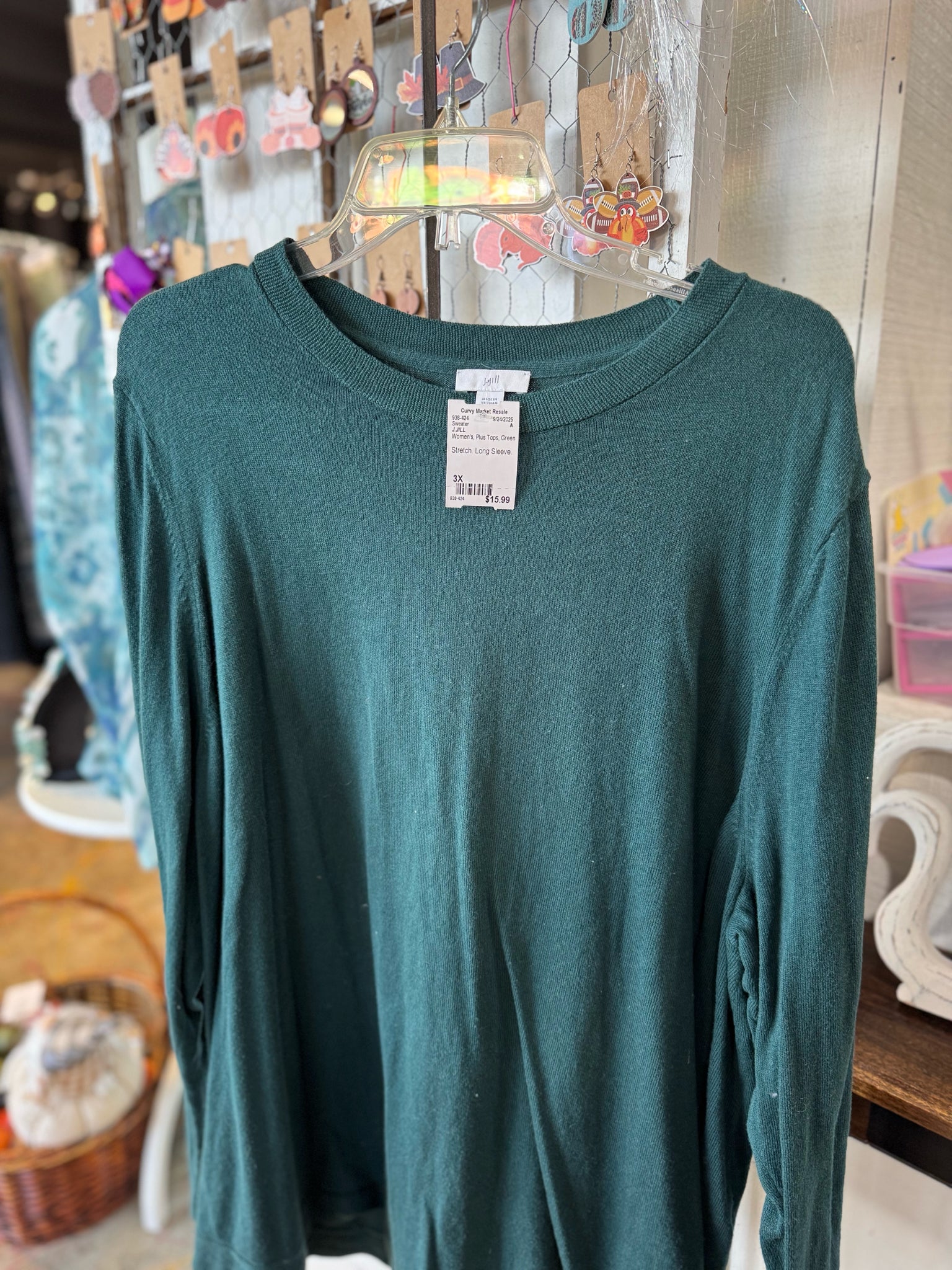 J.JILL Plus Tops Size 3X Sweater
