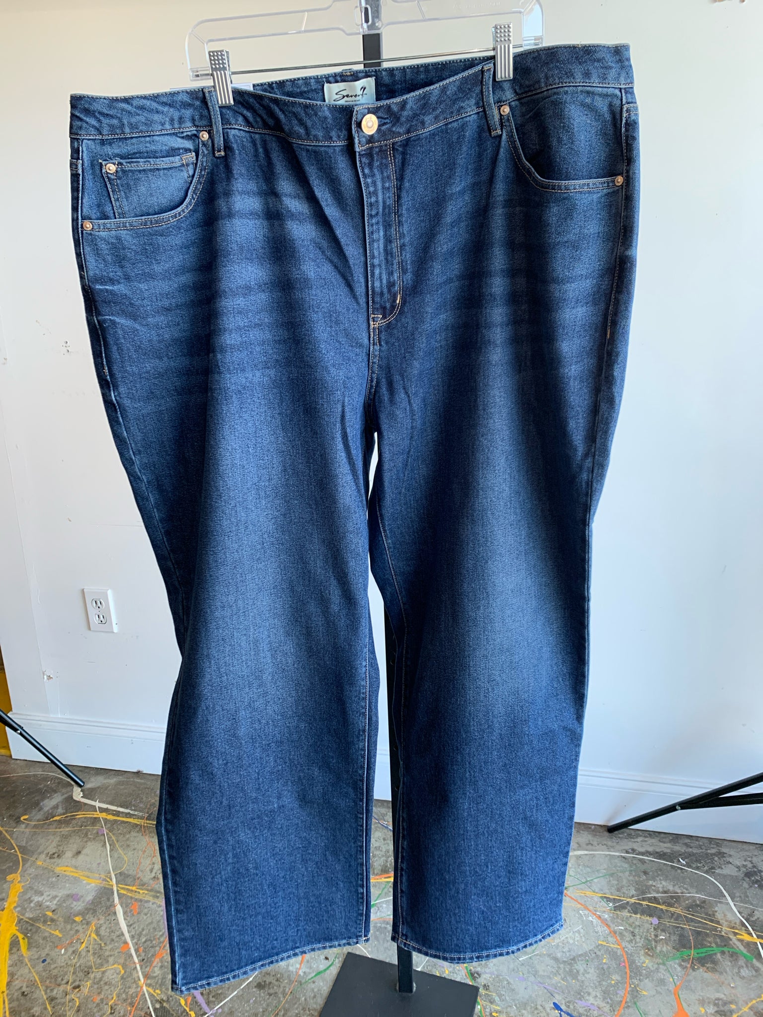 Seven7 Plus Bottoms Size 22W Jeans