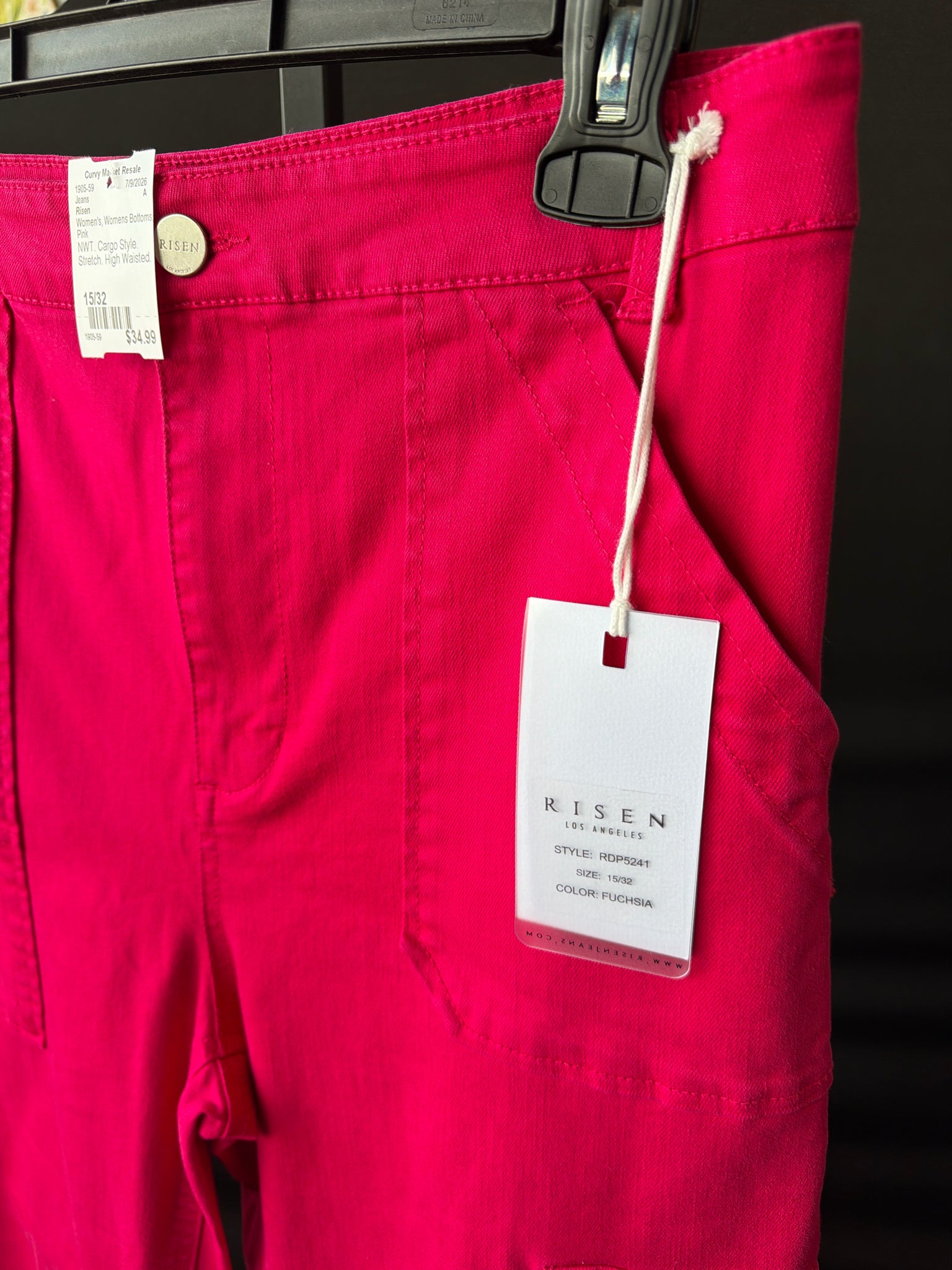 Risen Womens Bottoms Size 15/32 Jeans