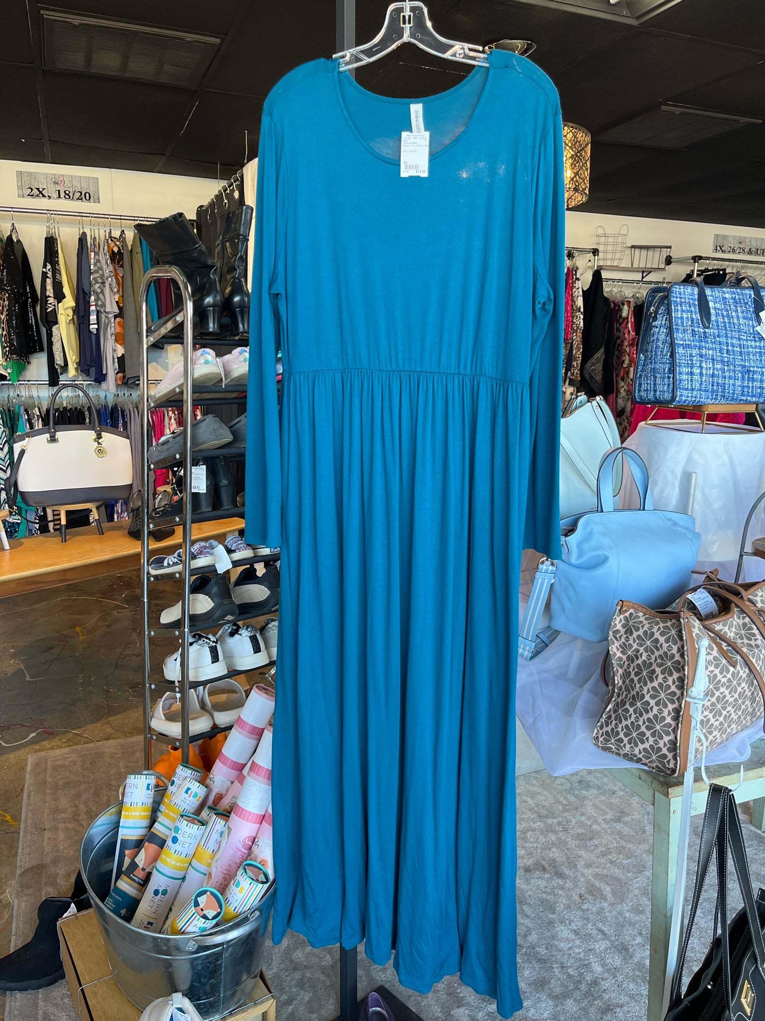 Zenana Outfiters Plus Dresses Size 2X Dress