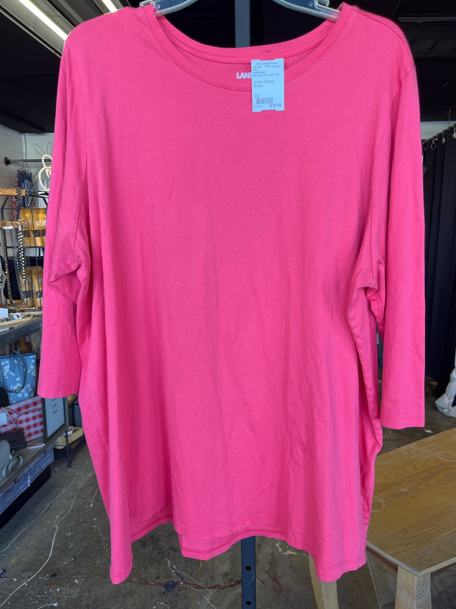 LANDS END Plus Tops Size 2X Shirt