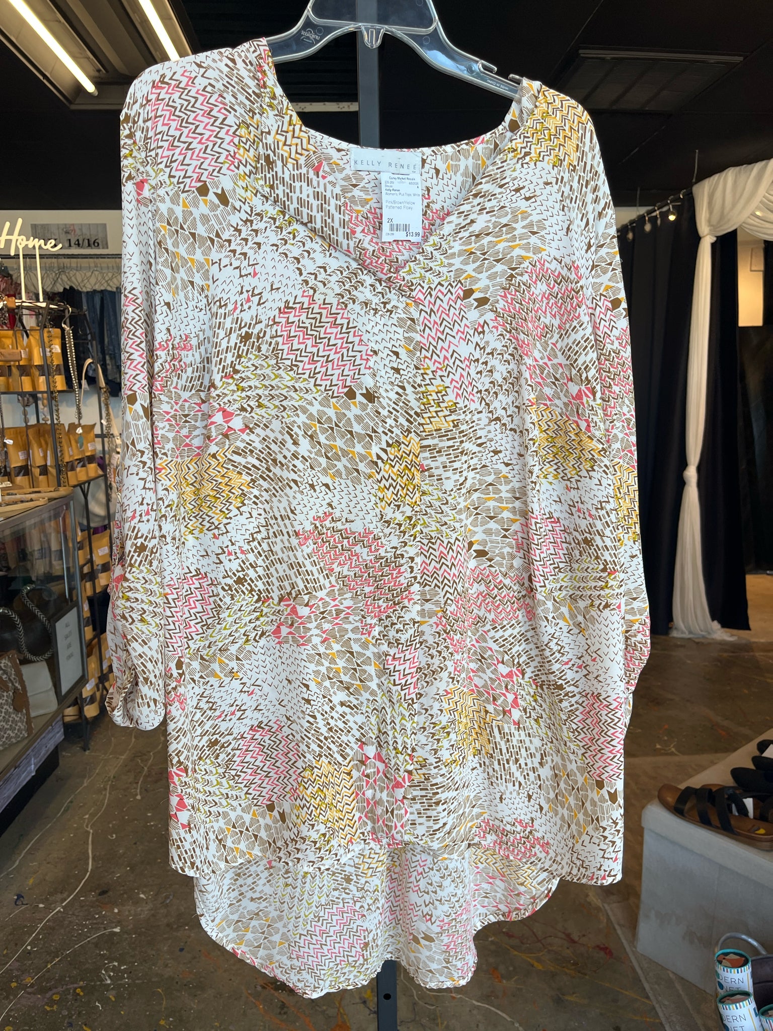 Kelly Renee Plus Tops Size 2X Blouse