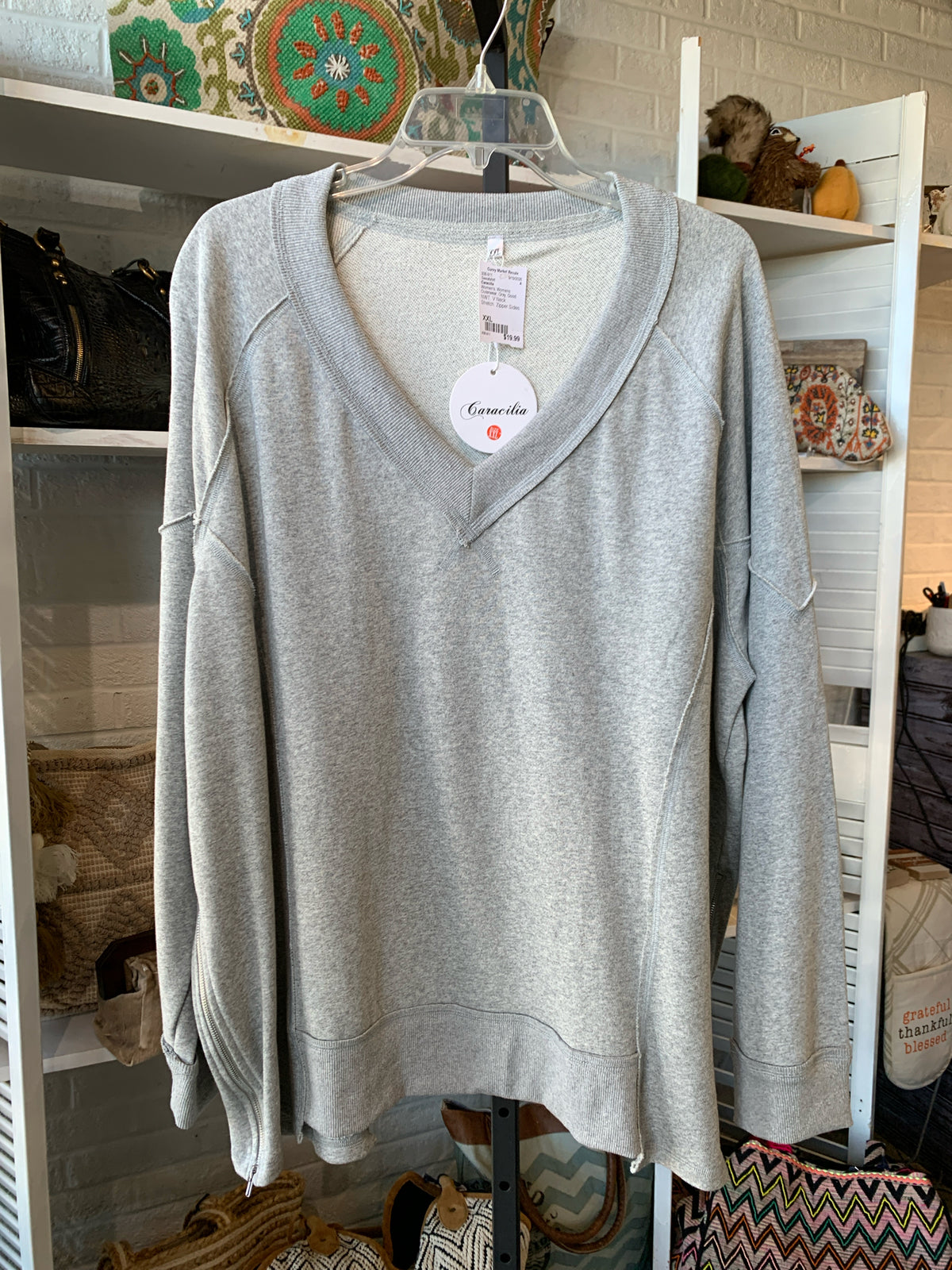 Caracilia Womens Outerwear Size XXL Sweatshirt