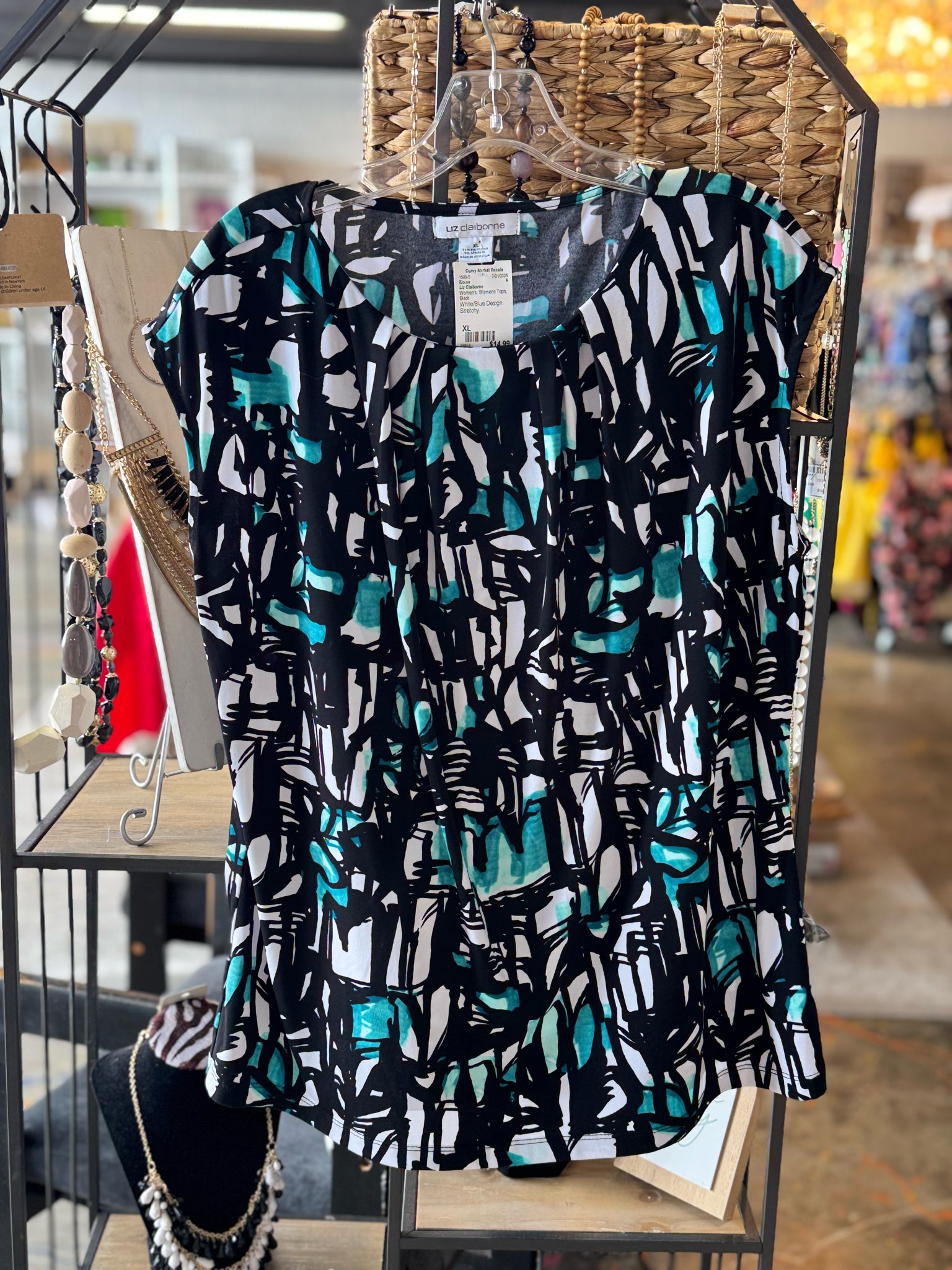 Liz Claiborne Womens Tops Size XL Blouse