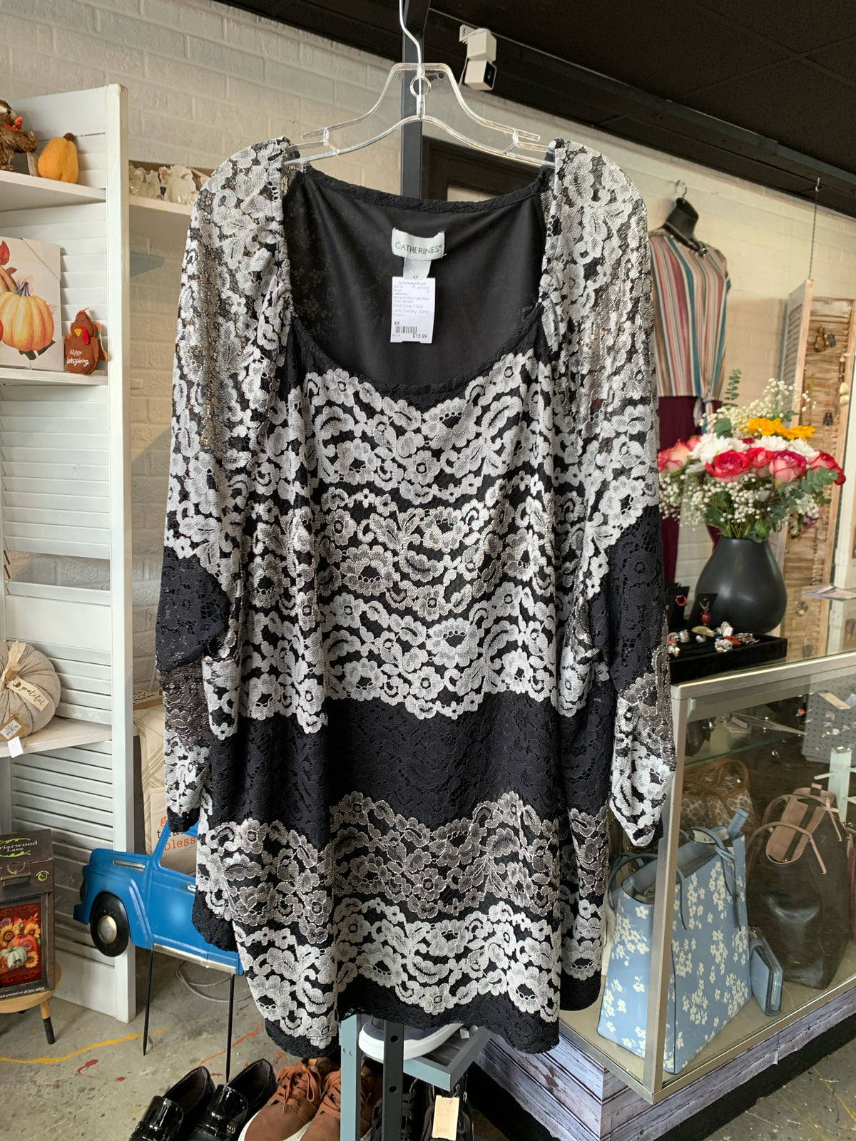 Catherines Plus Tops Size 4X Blouse