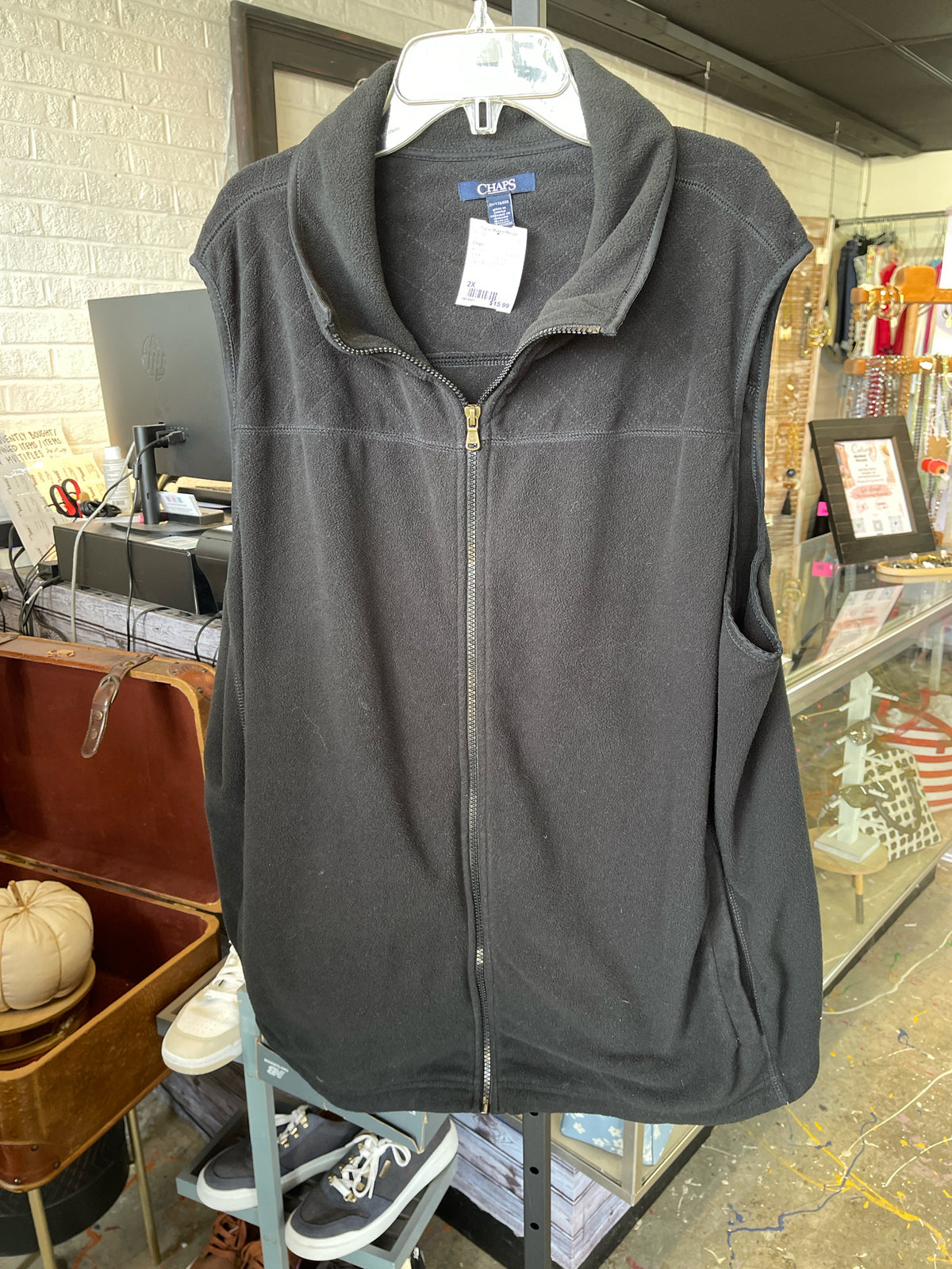 Chaps Plus Outerwear Size 2X Vest