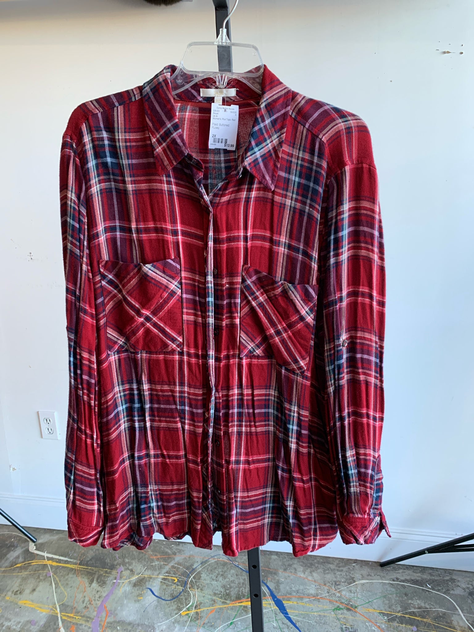 La Ju Plus Tops Size 2X Blouse