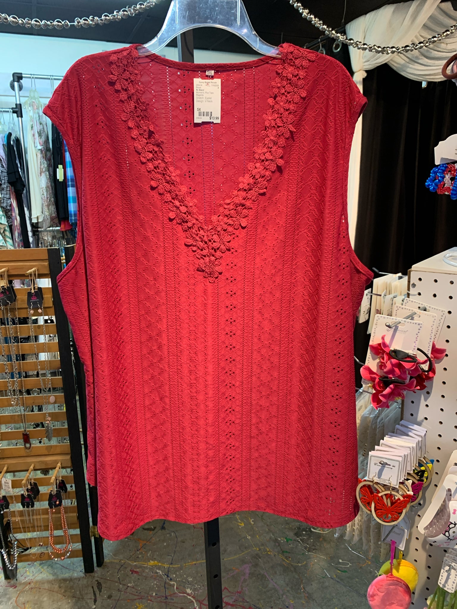 No Brand Plus Tops Size 5X Blouse