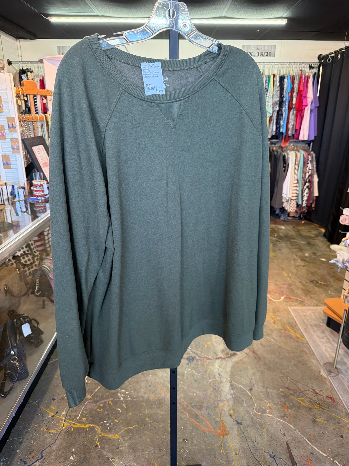 Terra & Sky Plus Outerwear Size 20/22 Sweatshirt