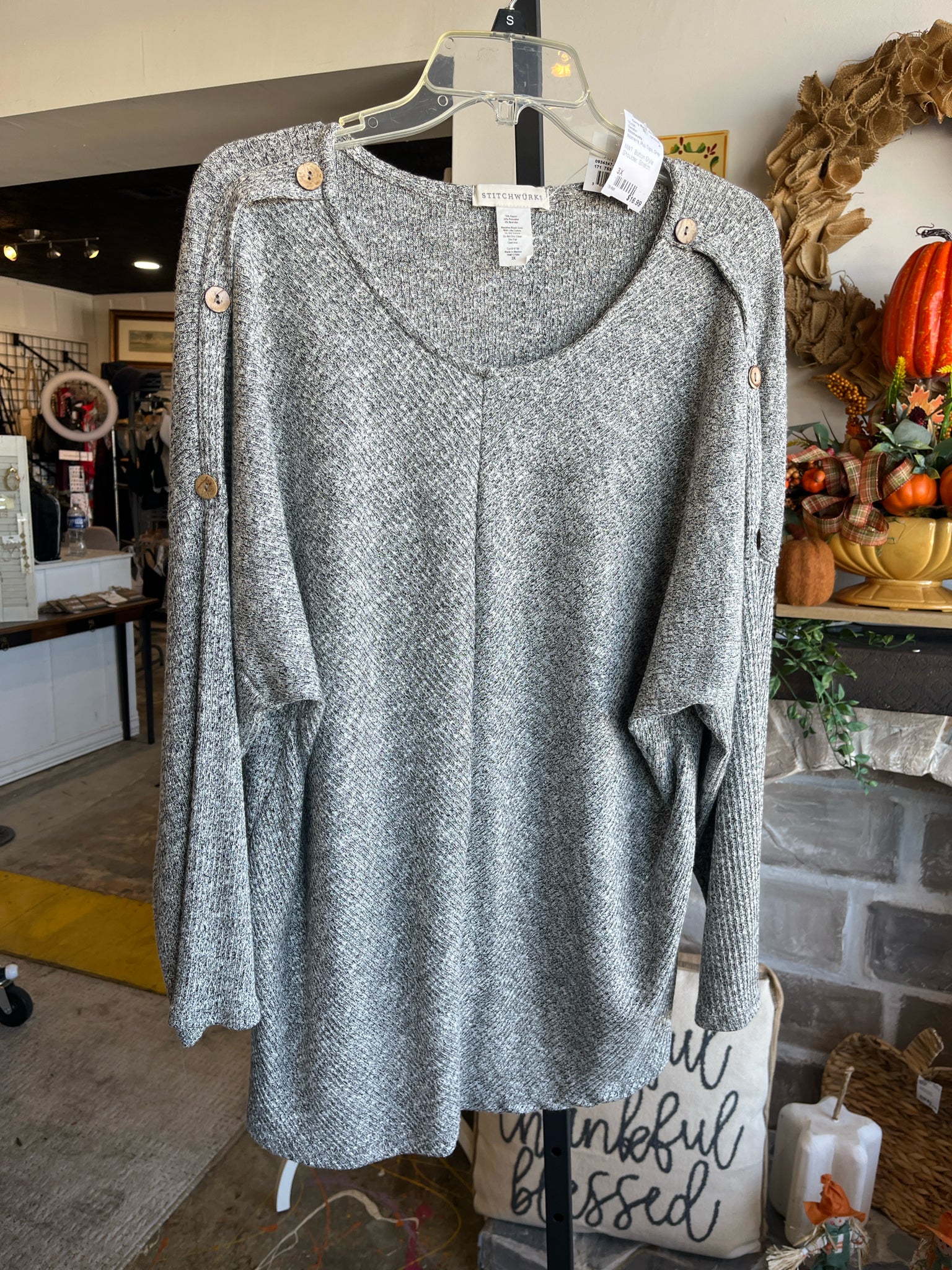 Stitchwurks Plus Tops Size 3X Sweater