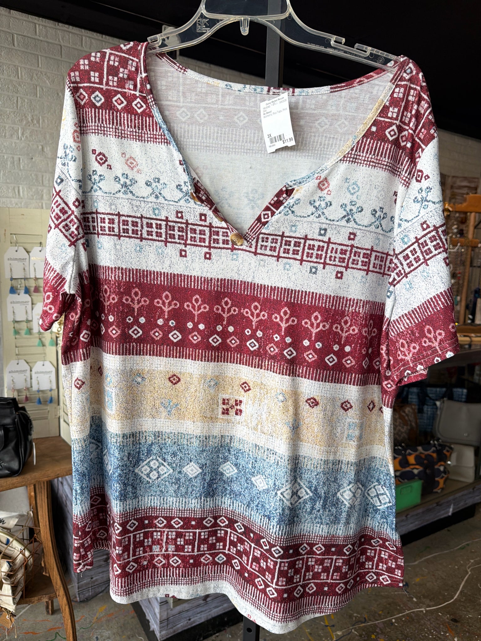 No Brand Plus Tops Size 3X Shirt
