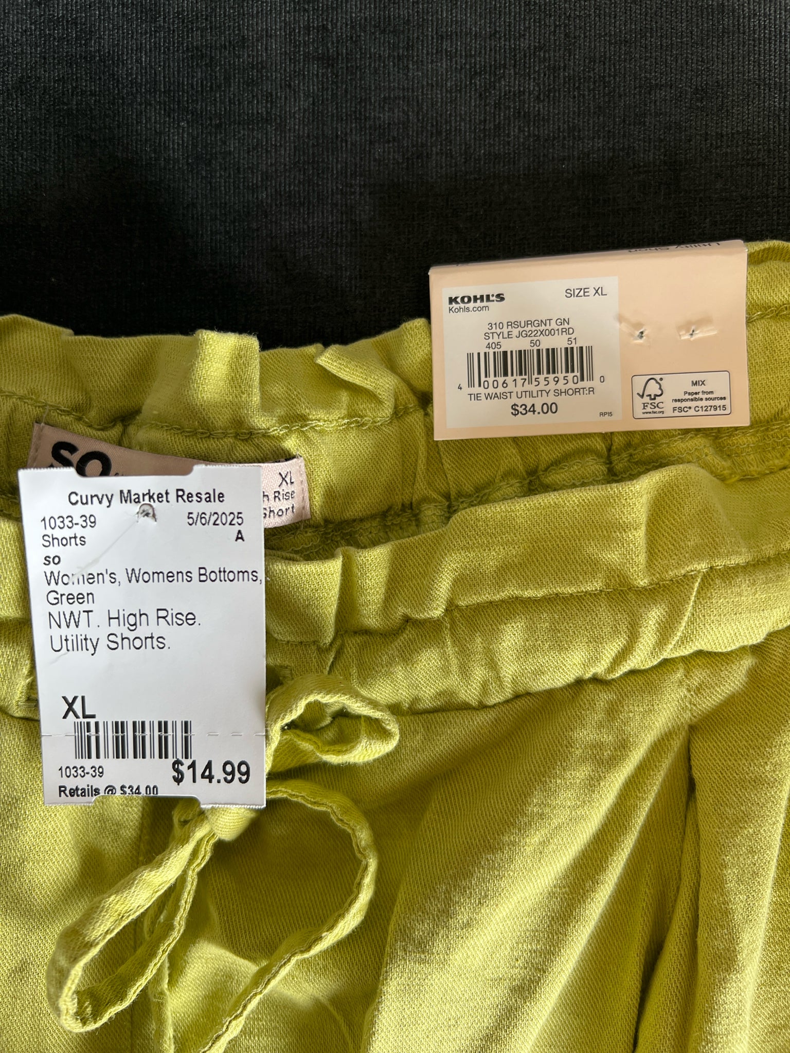 so Womens Bottoms Size XL Shorts