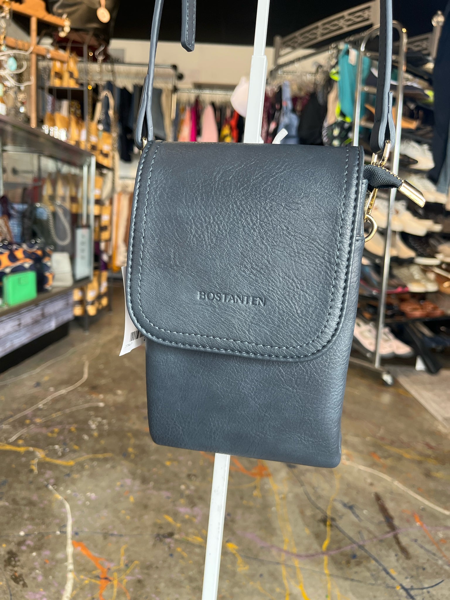 Bostanten Navy Purse