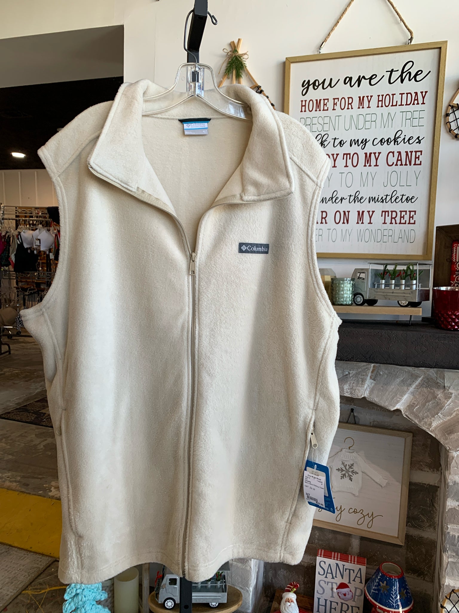 Columbia Men's Size 2XT Mens Clothing Vest