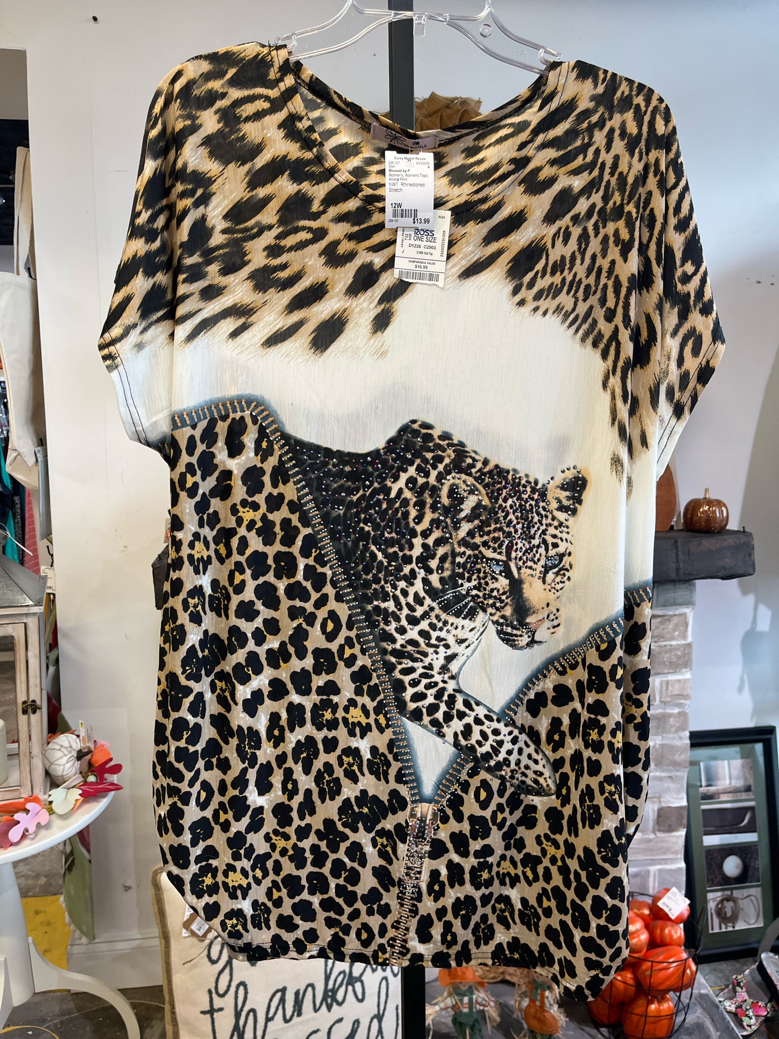 Blossom by P Womens Tops Size 12W Shirt