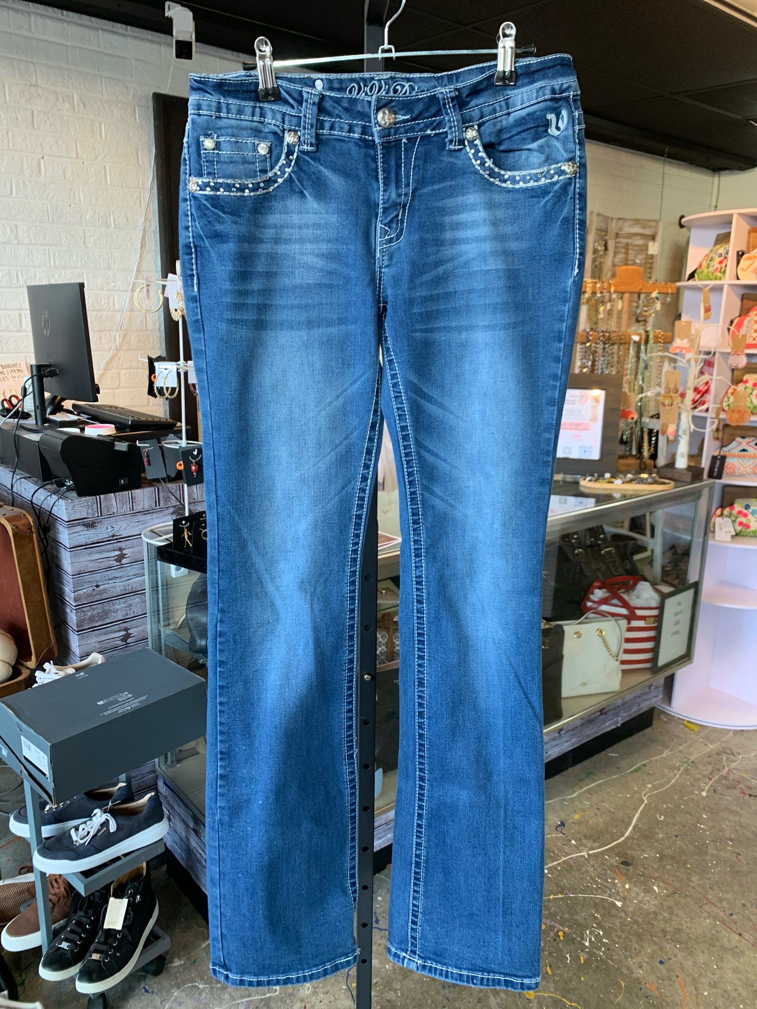 Vivi Diva Womens Bottoms Size 8 Jeans