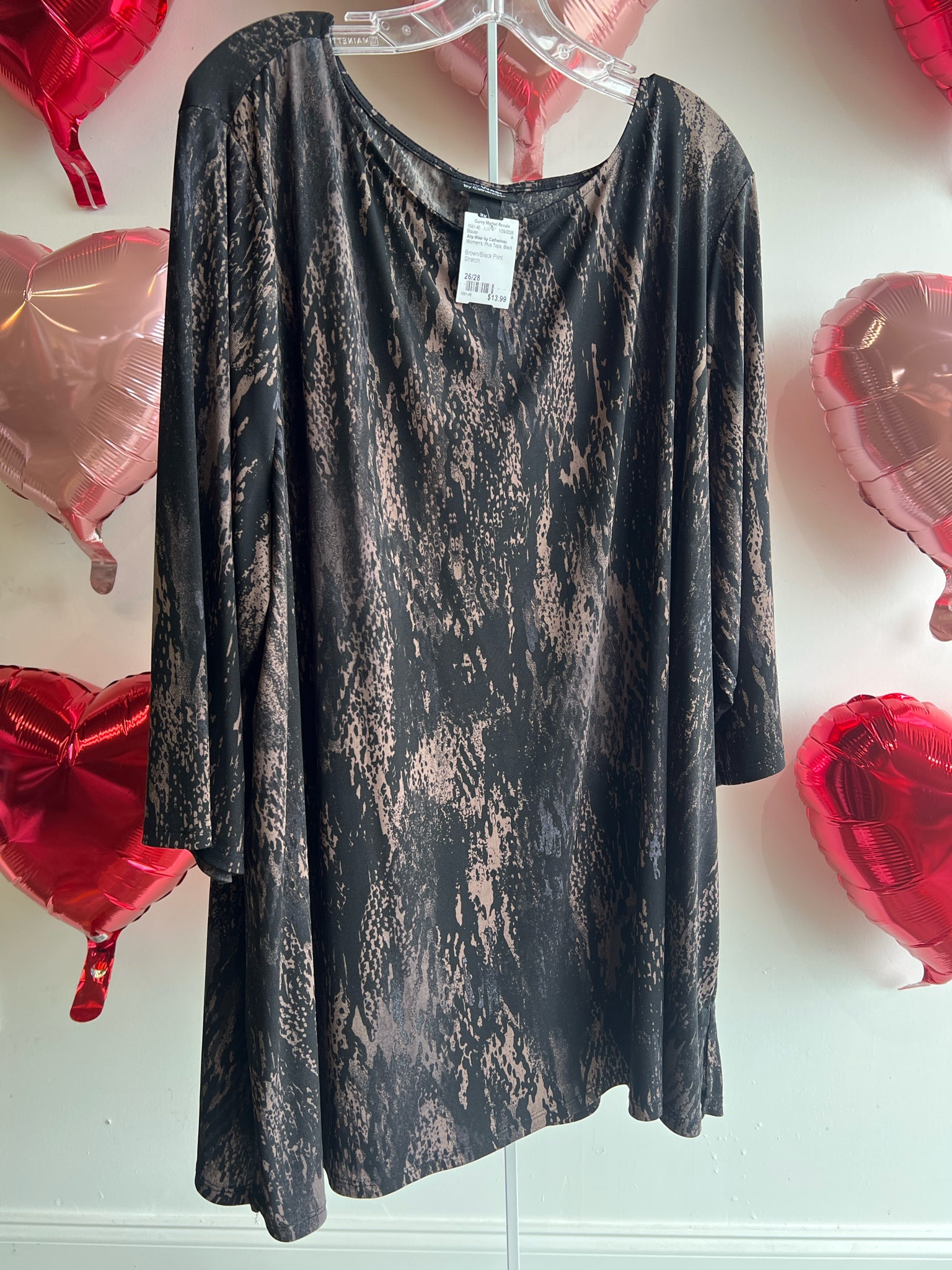 Any Wear by Catherines Plus Tops Size 26/28 Blouse