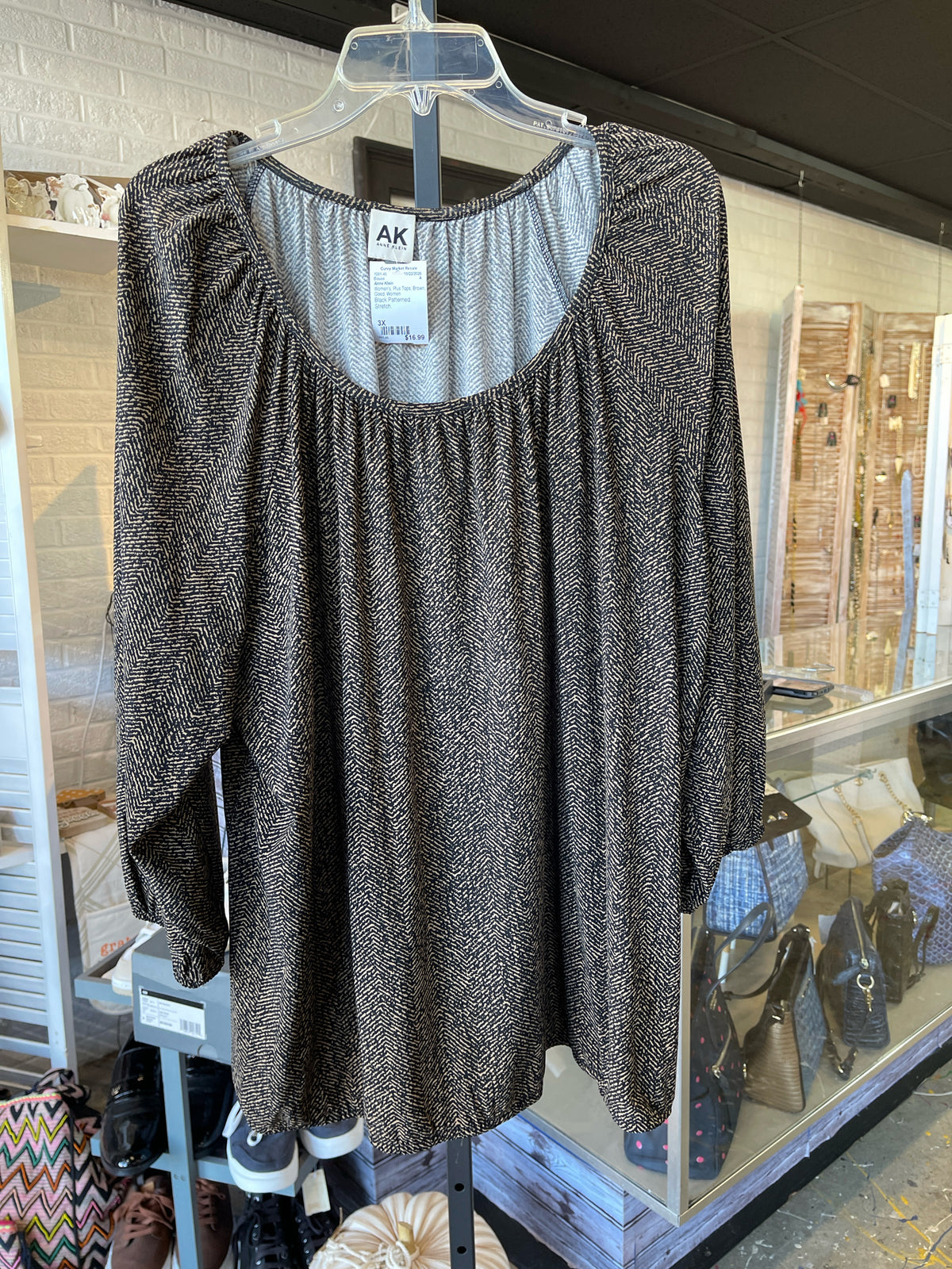 Anne Klein Plus Tops Size 3X Blouse