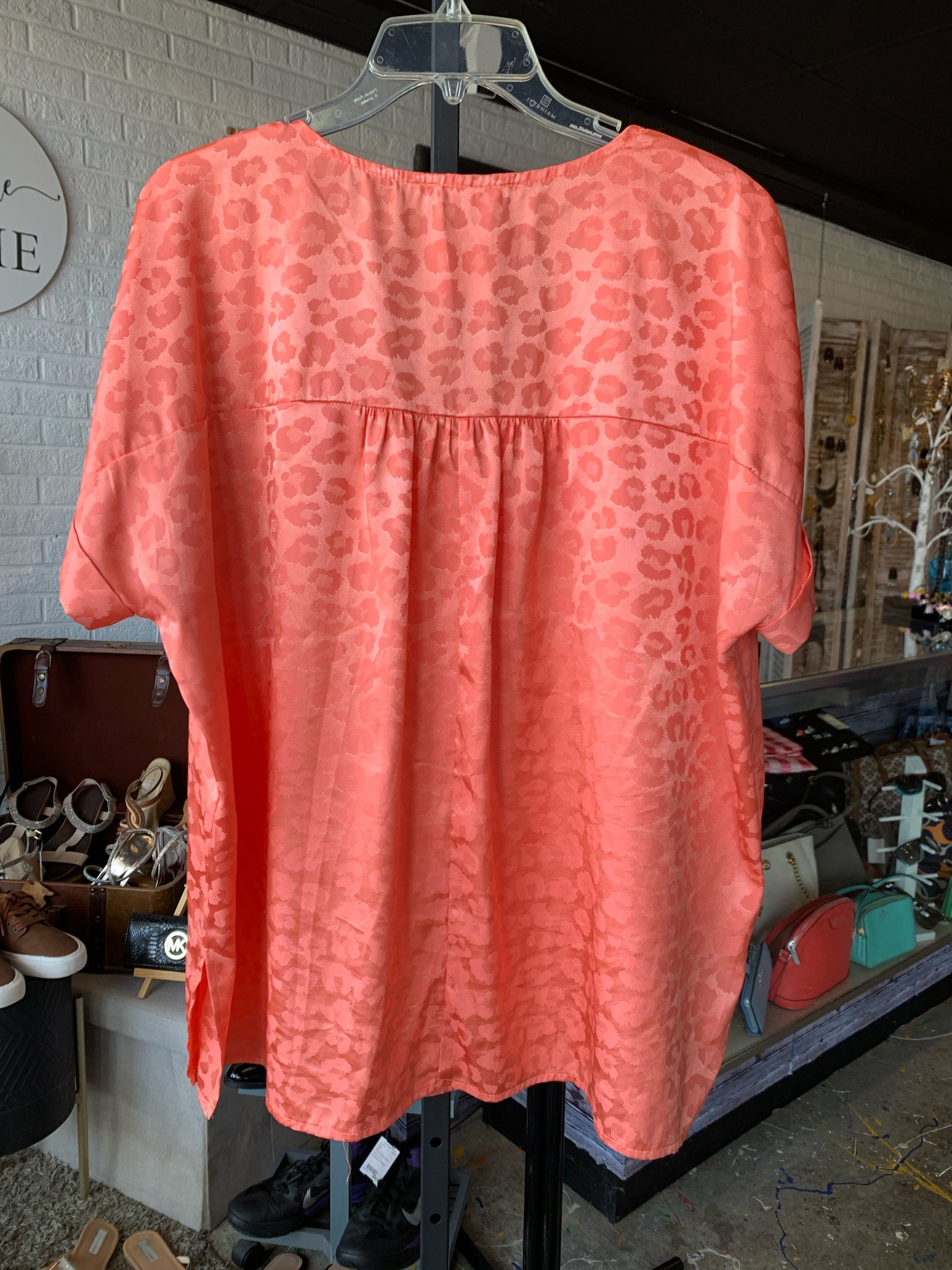 First Love Womens Tops Size XL Blouse