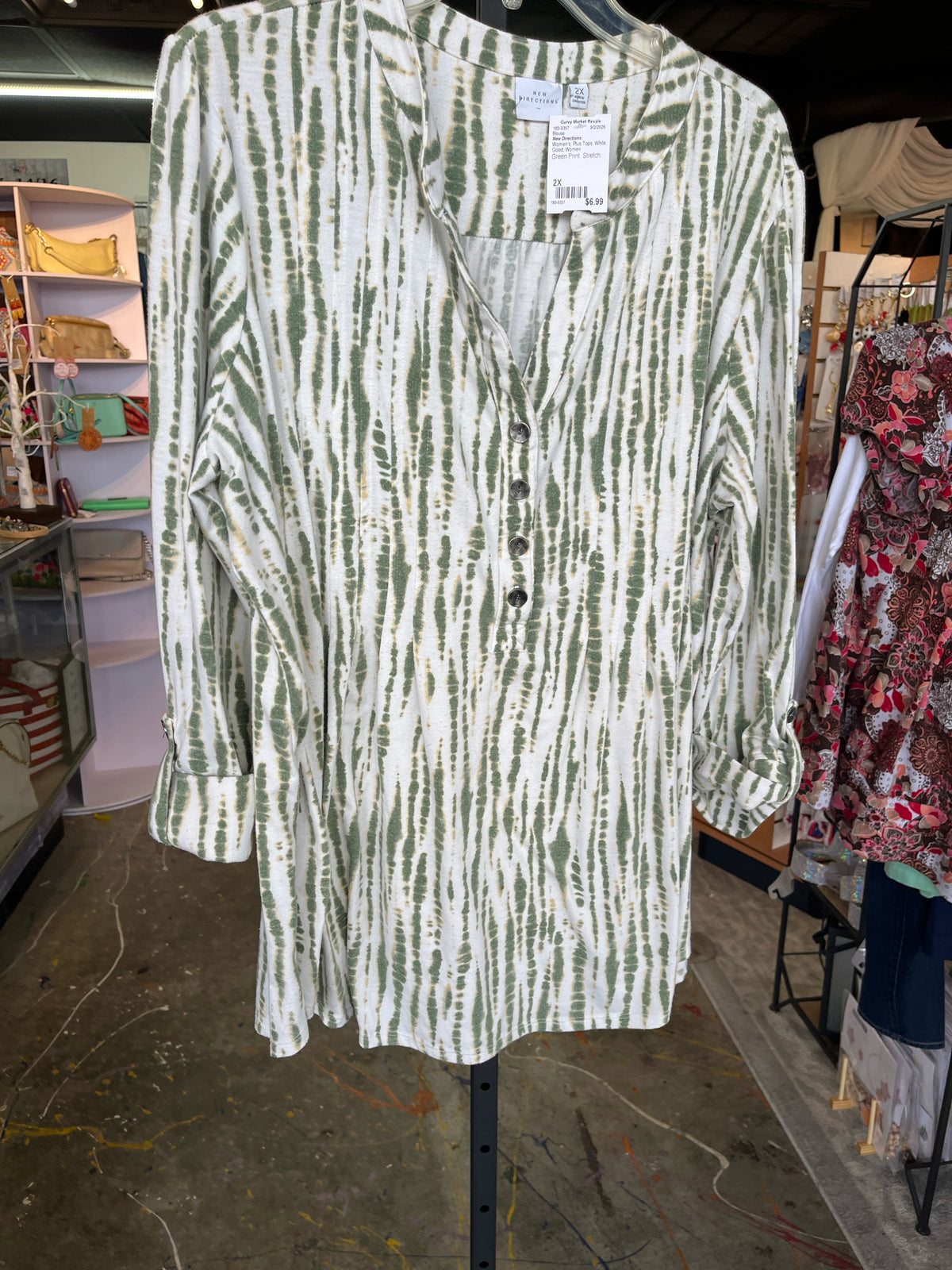 New Directions Plus Tops Size 2X Blouse
